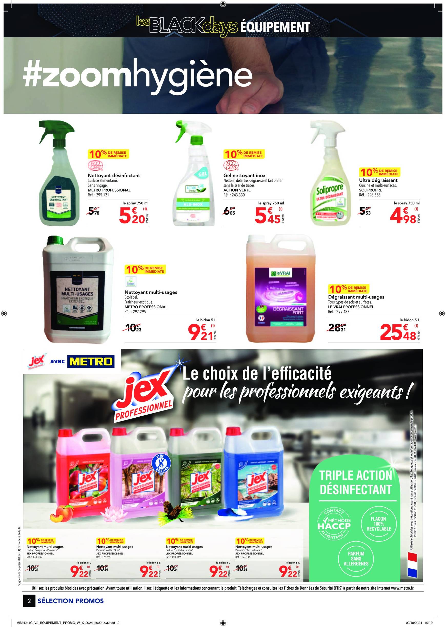 metro - Catalogue Metro - Sélection Promos Equipement valable dès 31.10. - 30.11. - page: 2