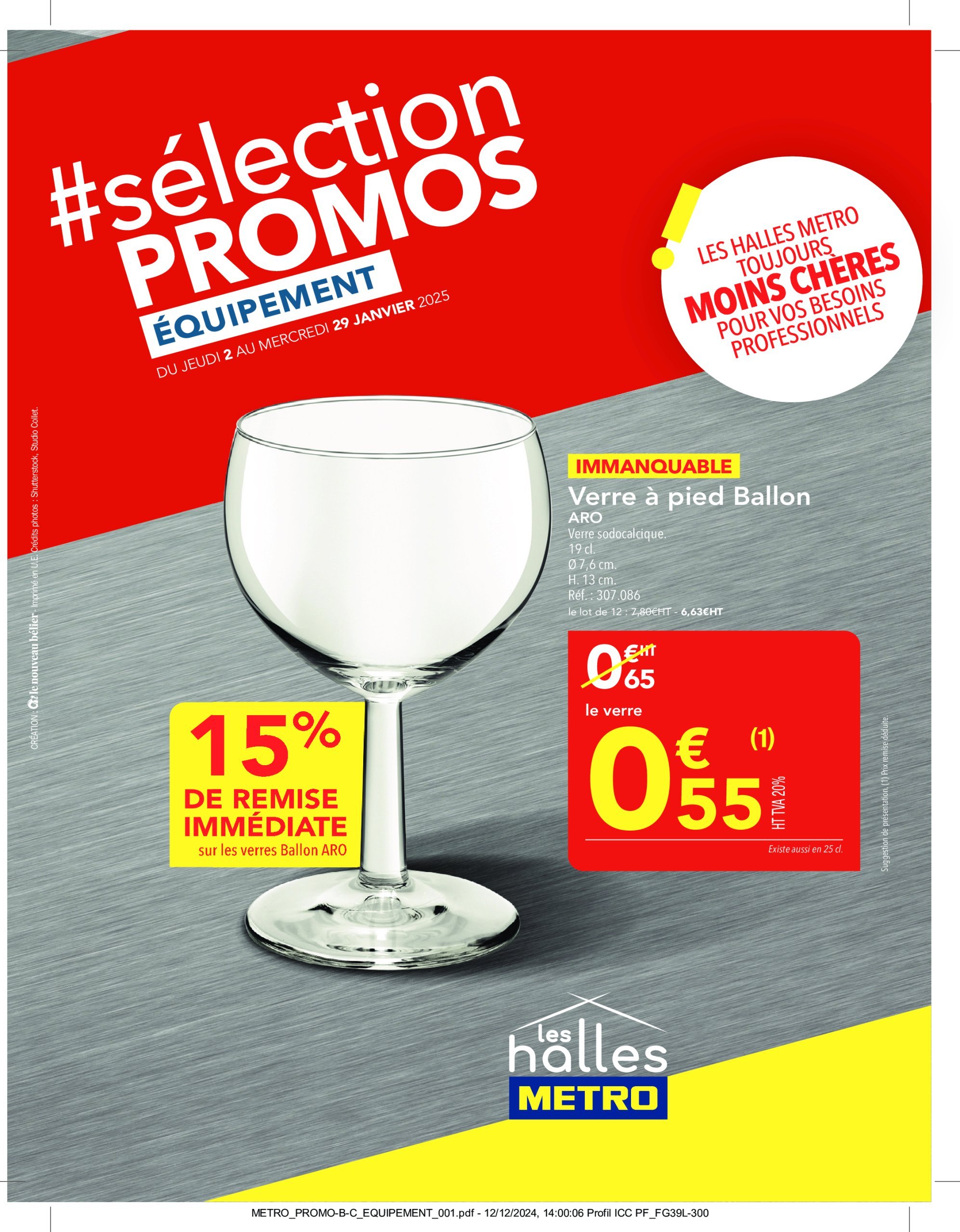 metro - Catalogue Metro - Sélection Promos Equipement valable dès 02/01 - 29/01