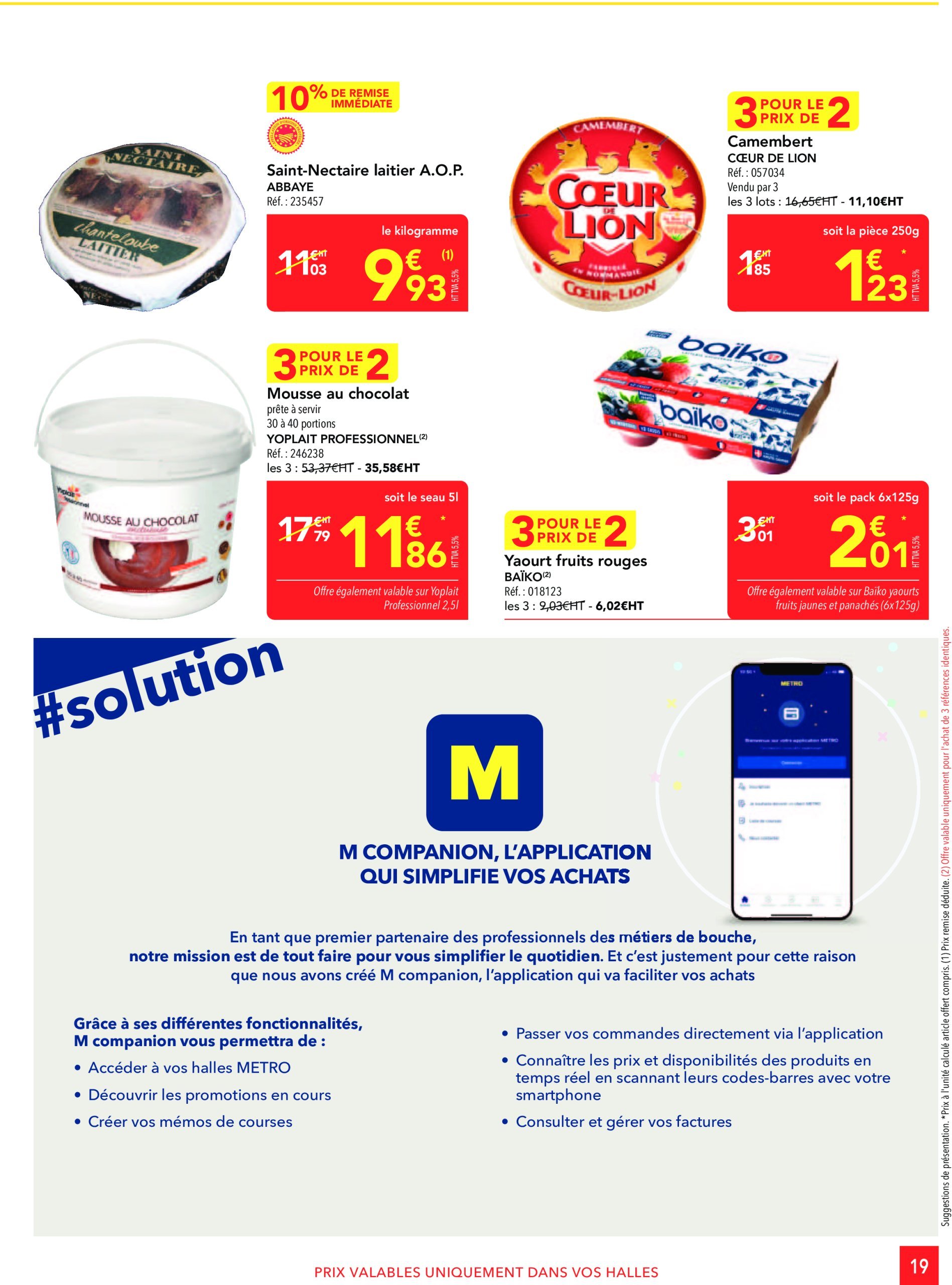 metro - Catalogue Metro - Sélection Promo Restauration valable dès 02/01 - 29/01 - page: 19