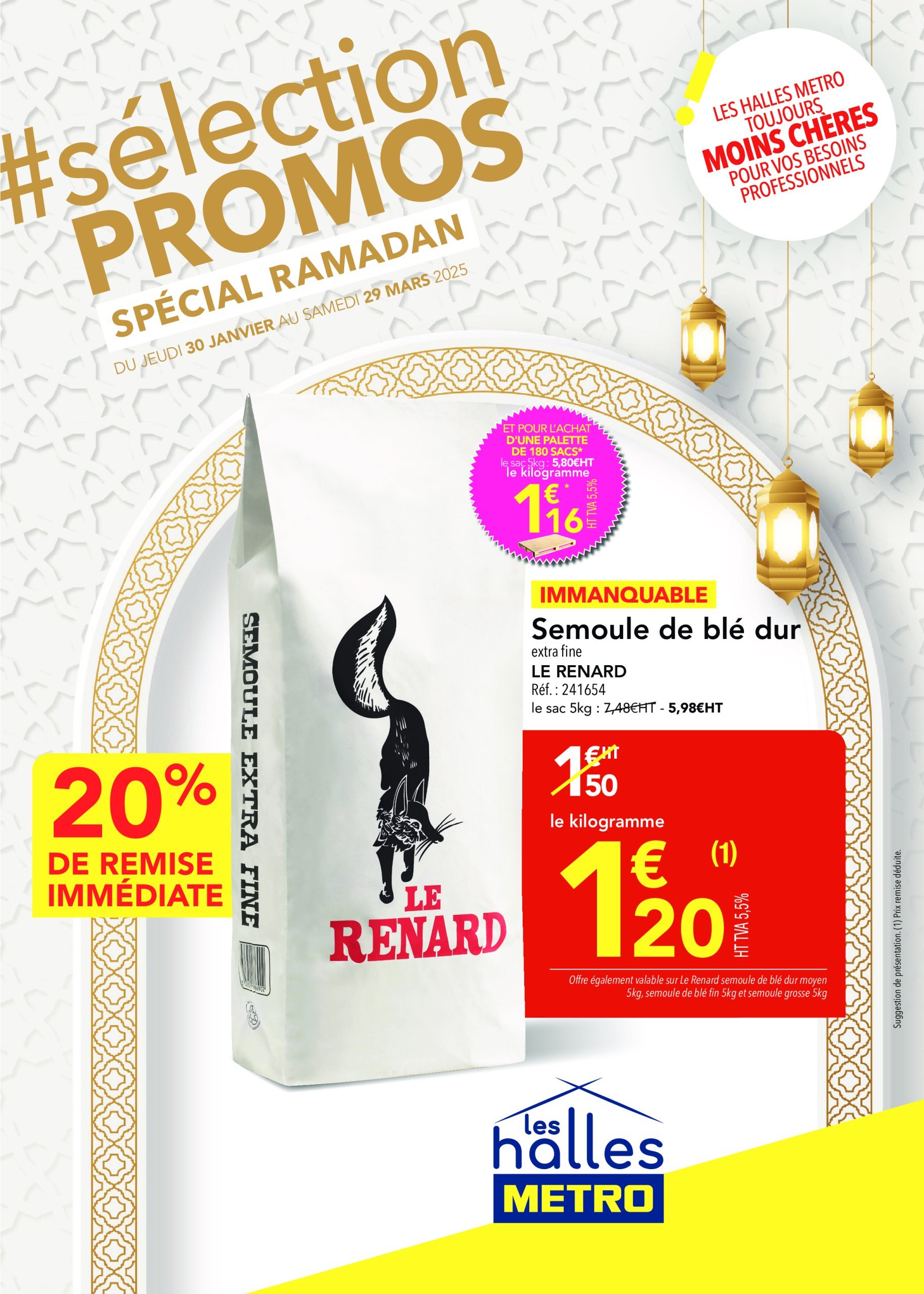 metro - Catalogue Metro - Sélection Promos Spécial Ramadan valable dès 30/01 - 29/03