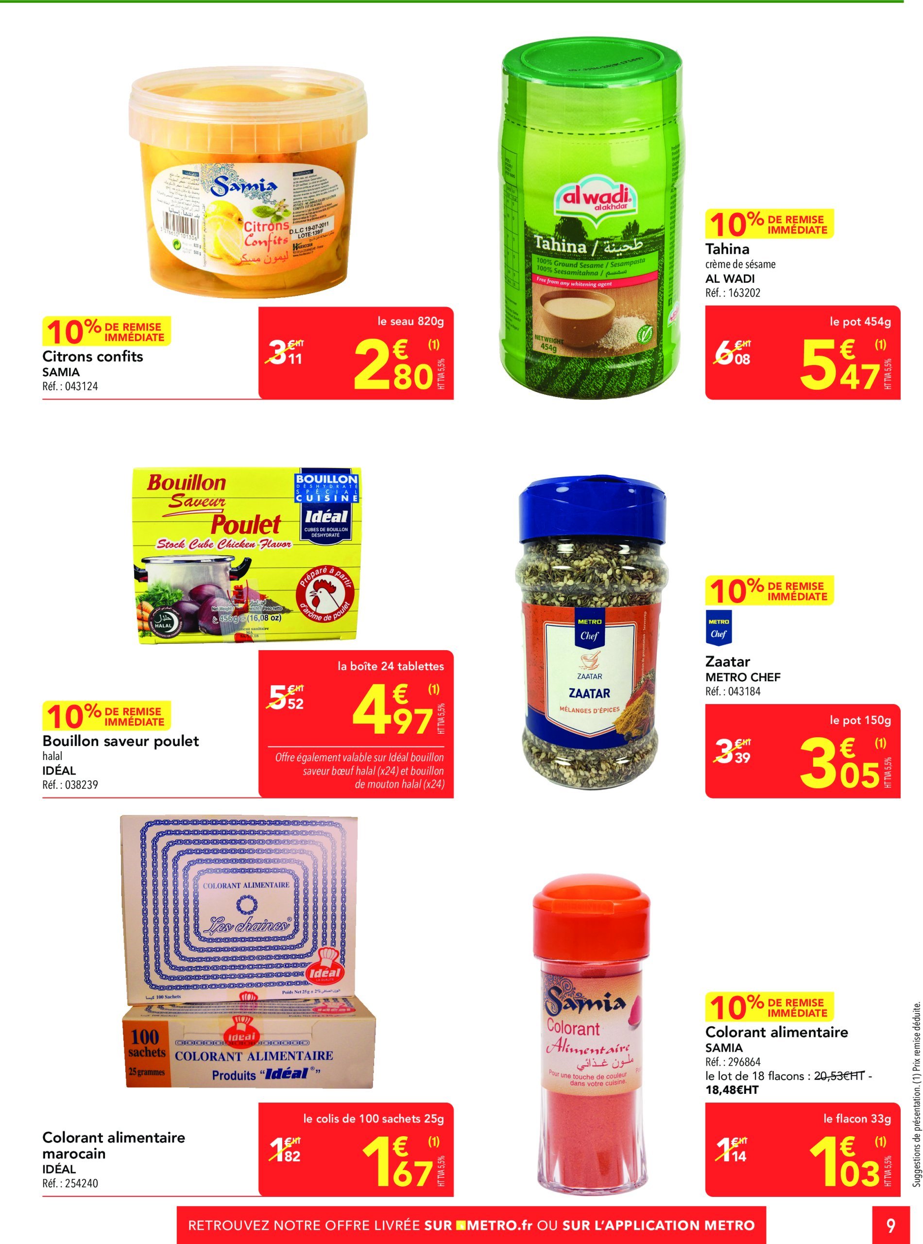 metro - Catalogue Metro - Sélection Promos Spécial Ramadan valable dès 30/01 - 29/03 - page: 9