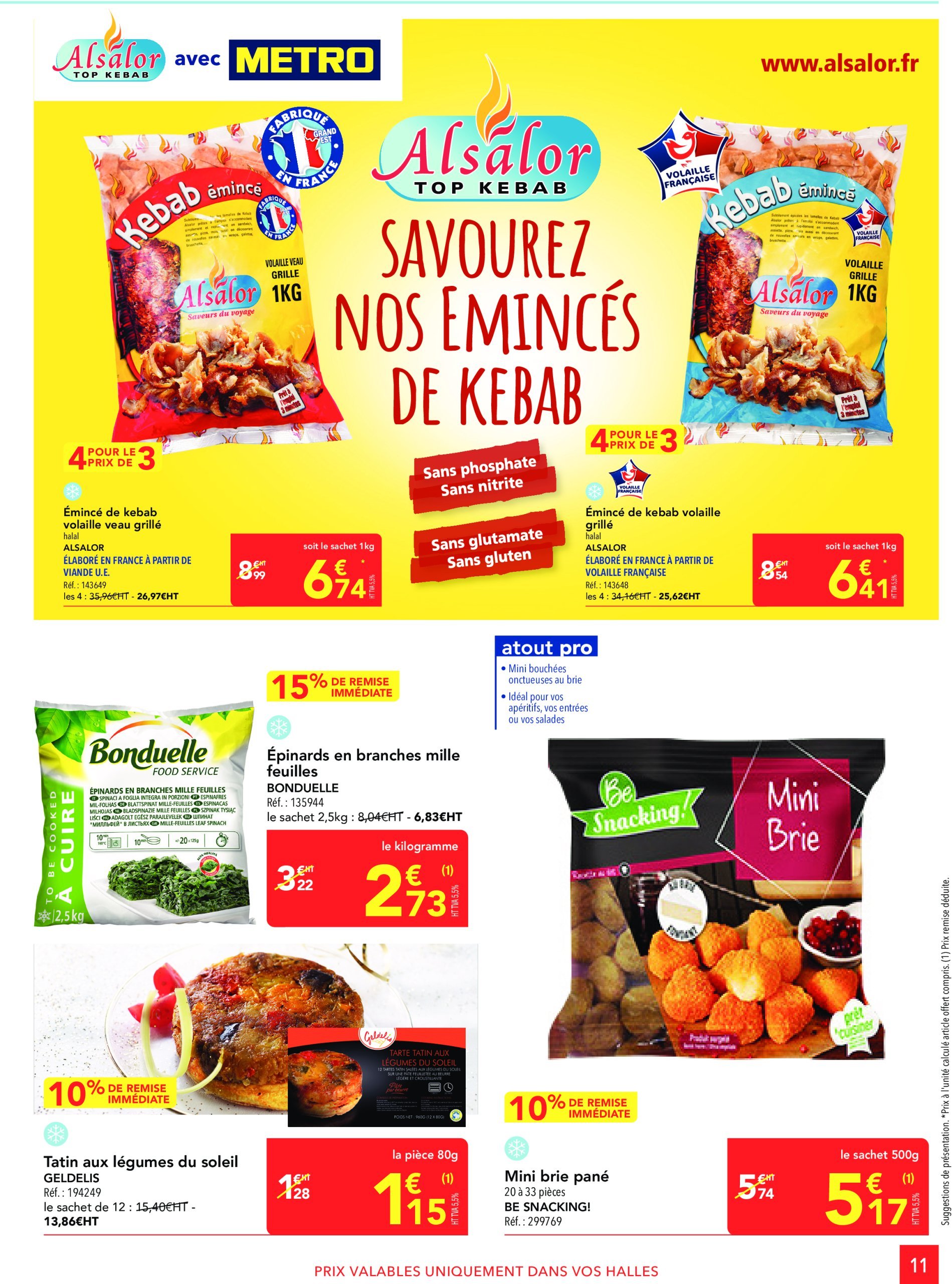 metro - Catalogue Metro - Sélection Promos Restauration valable dès 30/01 - 26/02 - page: 11