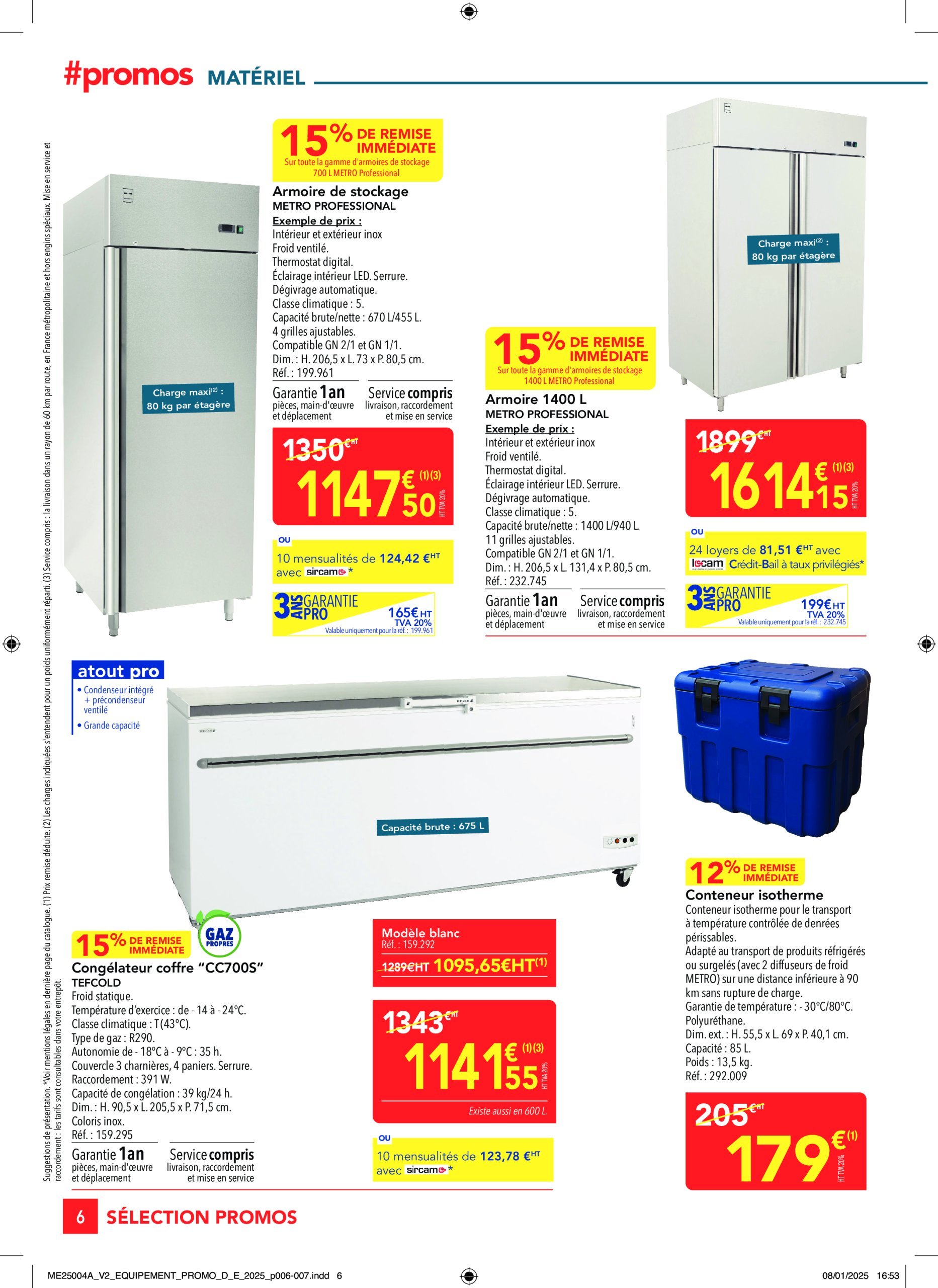 metro - Catalogue Metro - Sélection Promos Equipement valable dès 30/01 - 26/02 - page: 6