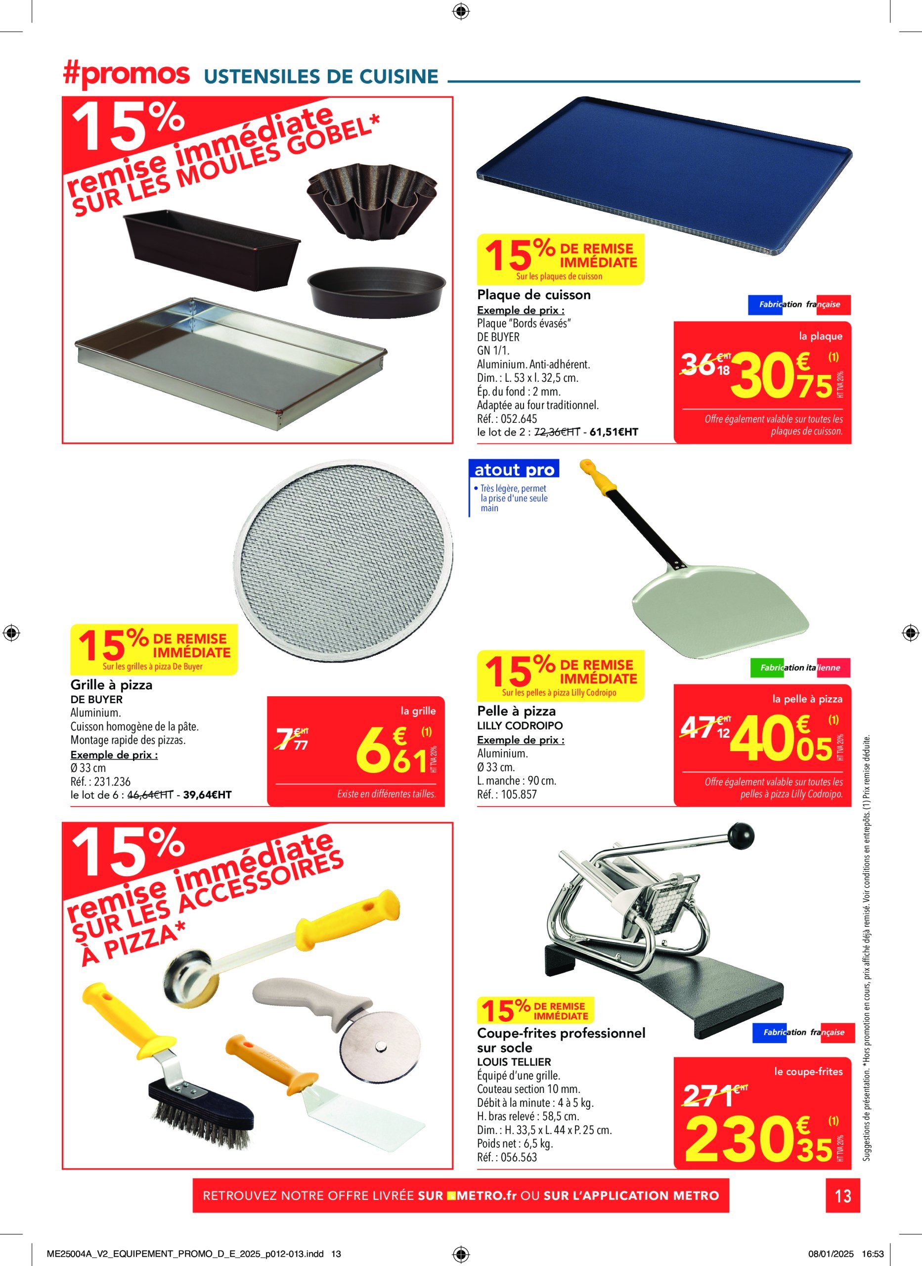 metro - Catalogue Metro - Sélection Promos Equipement valable dès 30/01 - 26/02 - page: 13