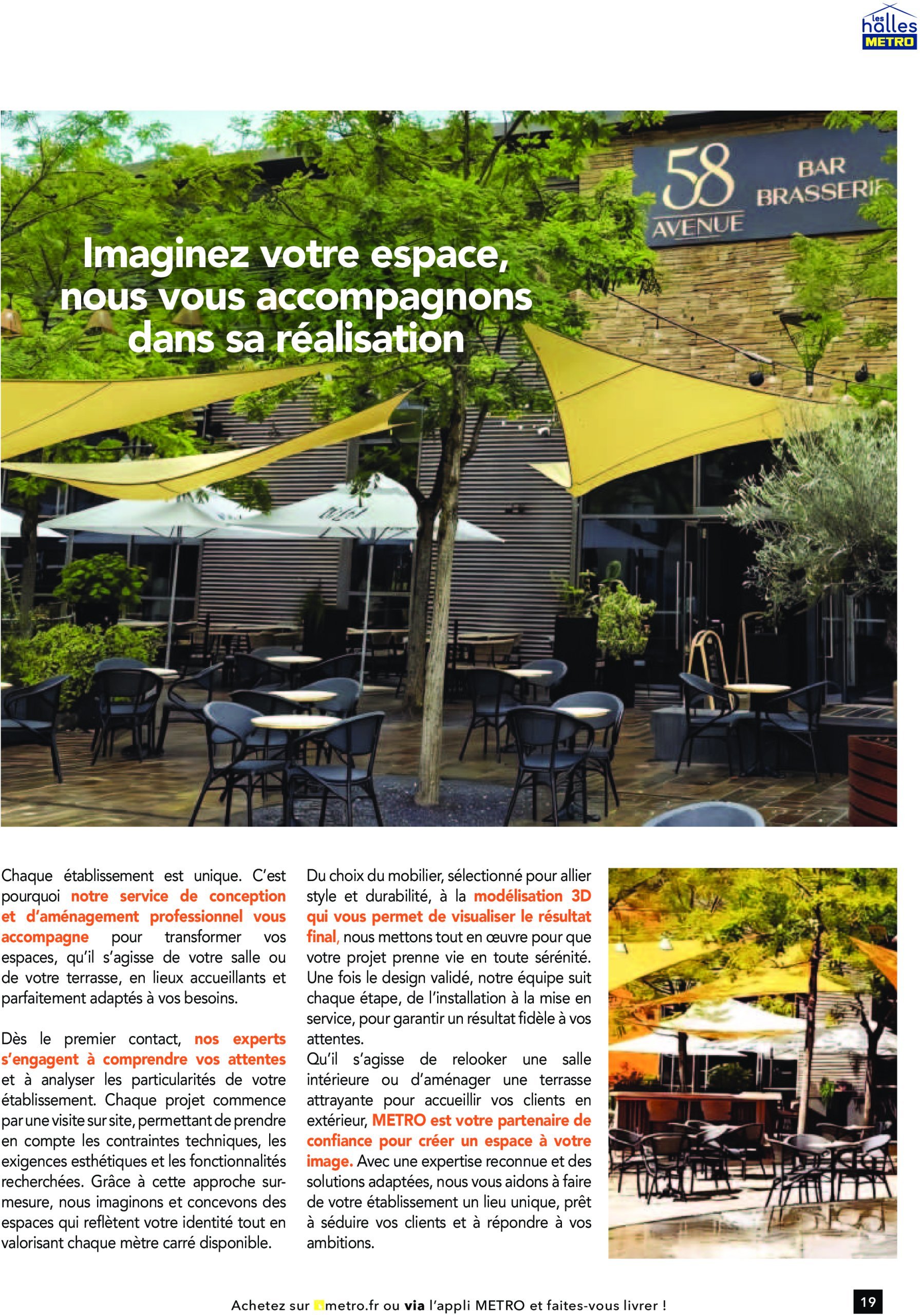 metro - Catalogue Metro - Terrasse valable dès 30/01 - 01/07 - page: 19