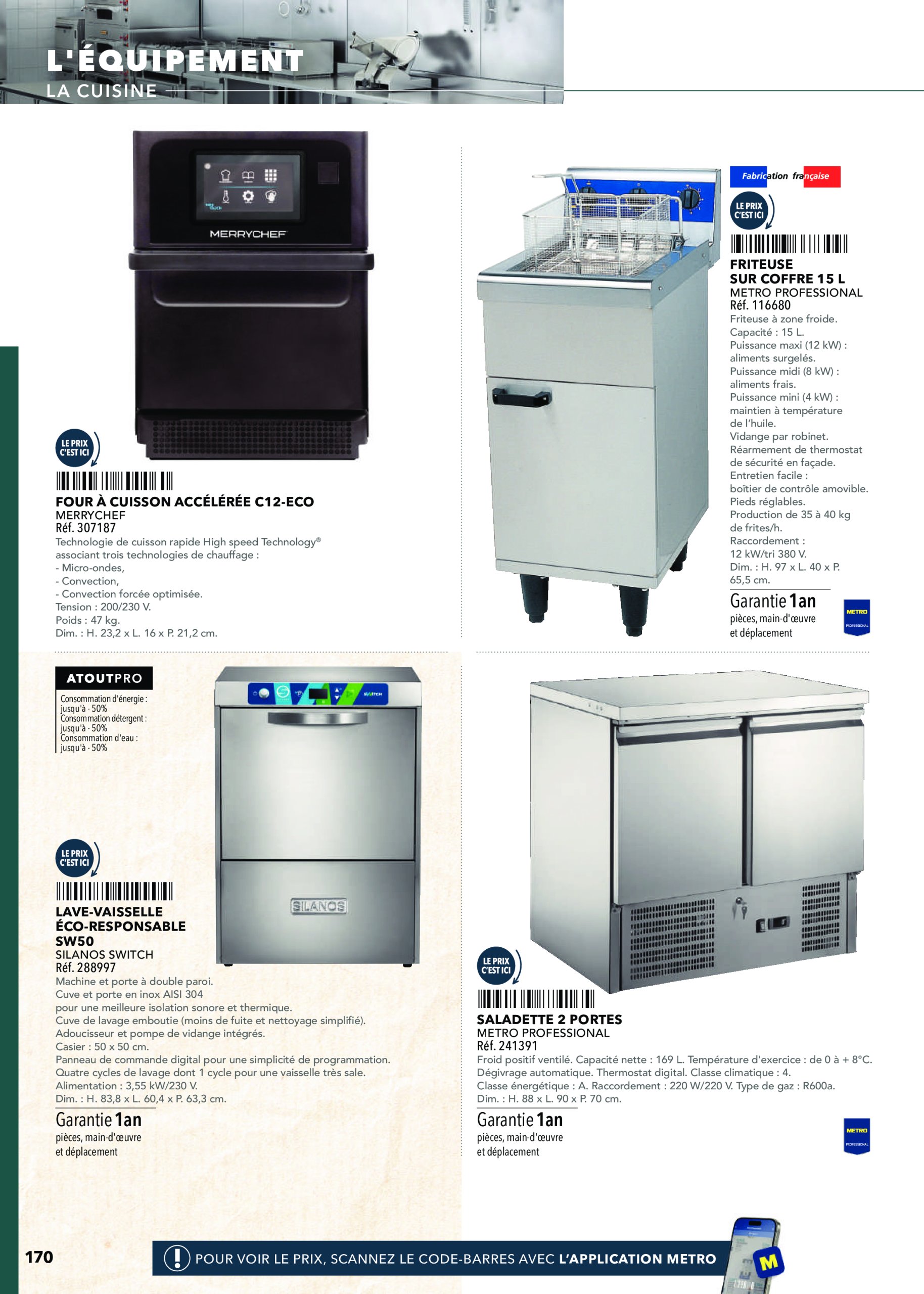 metro - Catalogue Metro valable dès 24/04 - 31/12 - page: 170 metro - Catalogue Metro valable dès 24/04 - 31/12 - page: 170