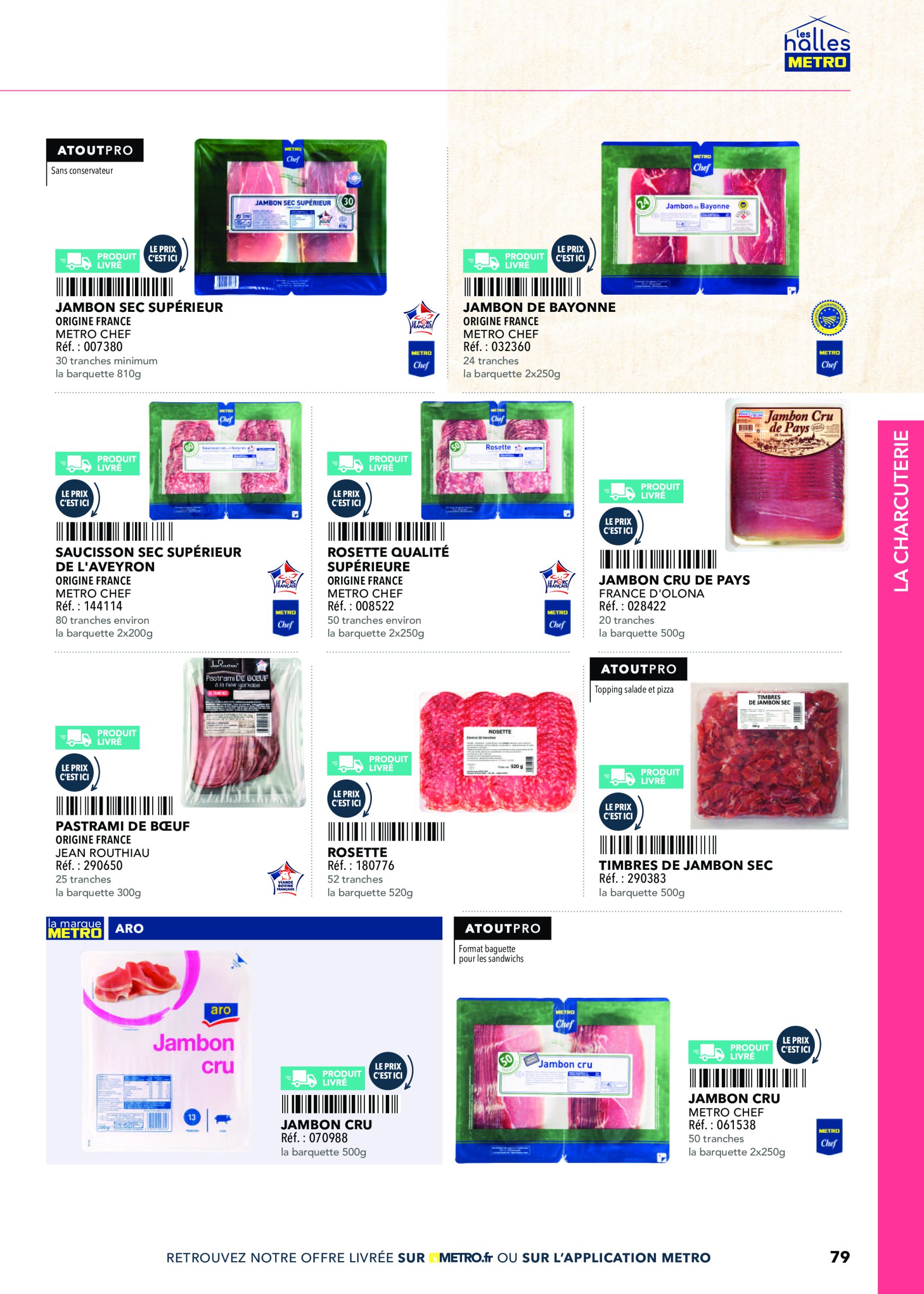 metro - Catalogue Metro valable dès 24/04 - 31/12 - page: 79 metro - Catalogue Metro valable dès 24/04 - 31/12 - page: 79