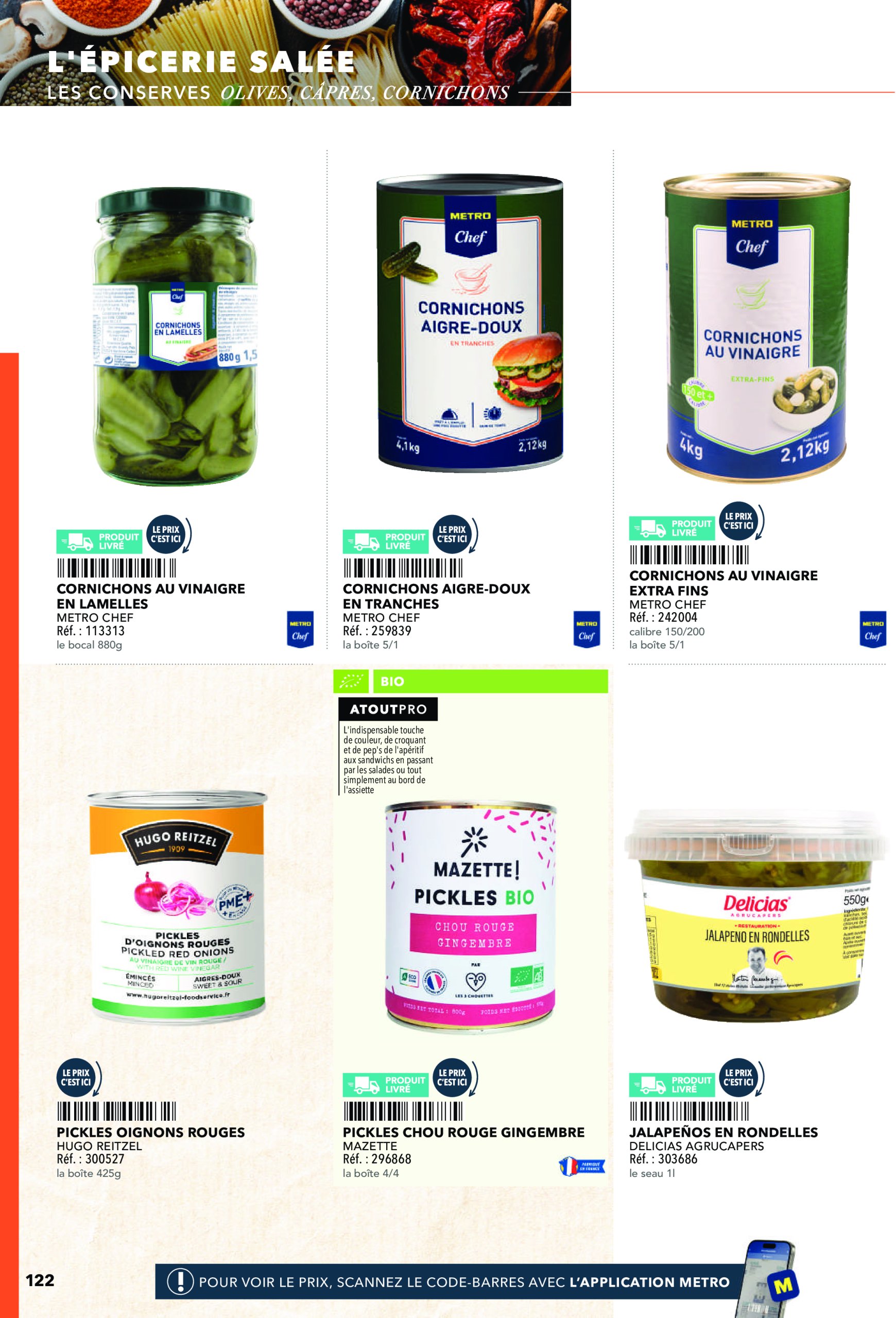metro - Catalogue Metro valable dès 24/04 - 31/12 - page: 122 metro - Catalogue Metro valable dès 24/04 - 31/12 - page: 122