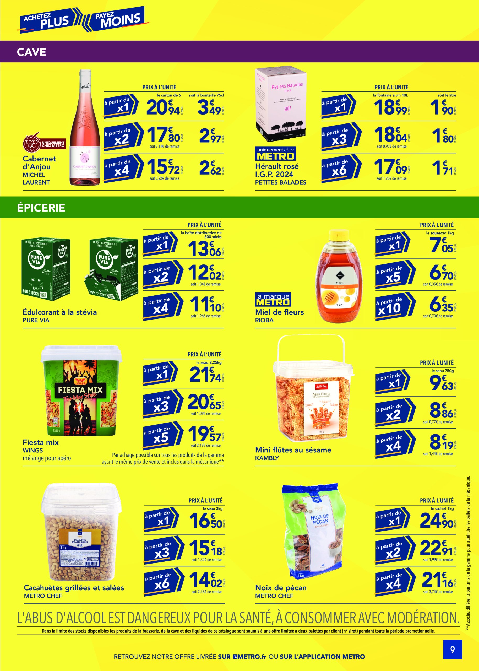 metro - Catalogue Metro - Achetez plus, Payez moins valable dès 24/04 - 18/06 - page: 9