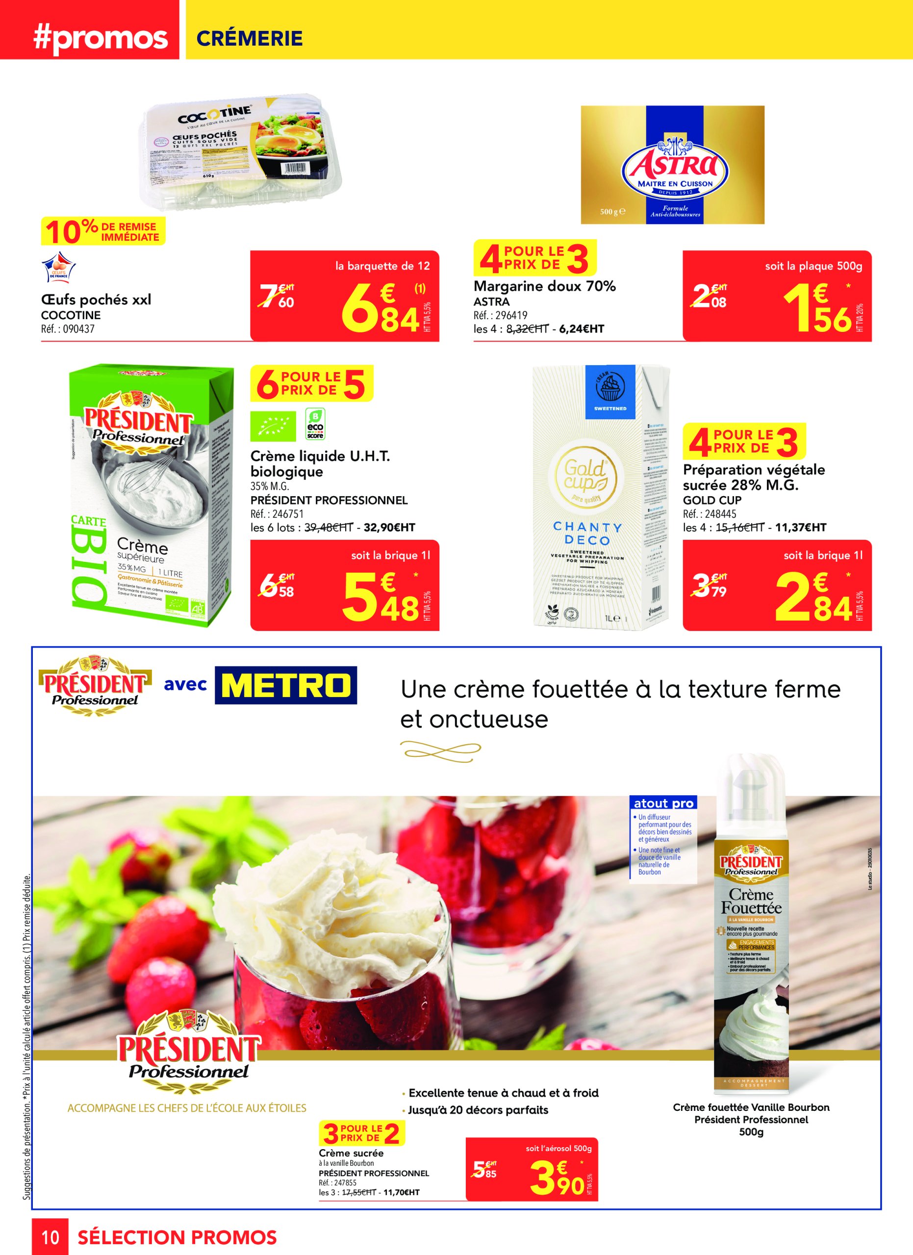 metro - Catalogue Metro - Sélection promos Restauration valable dès 24/04 - 21/05 - page: 10 metro - Catalogue Metro - Sélection promos Restauration valable dès 24/04 - 21/05 - page: 10