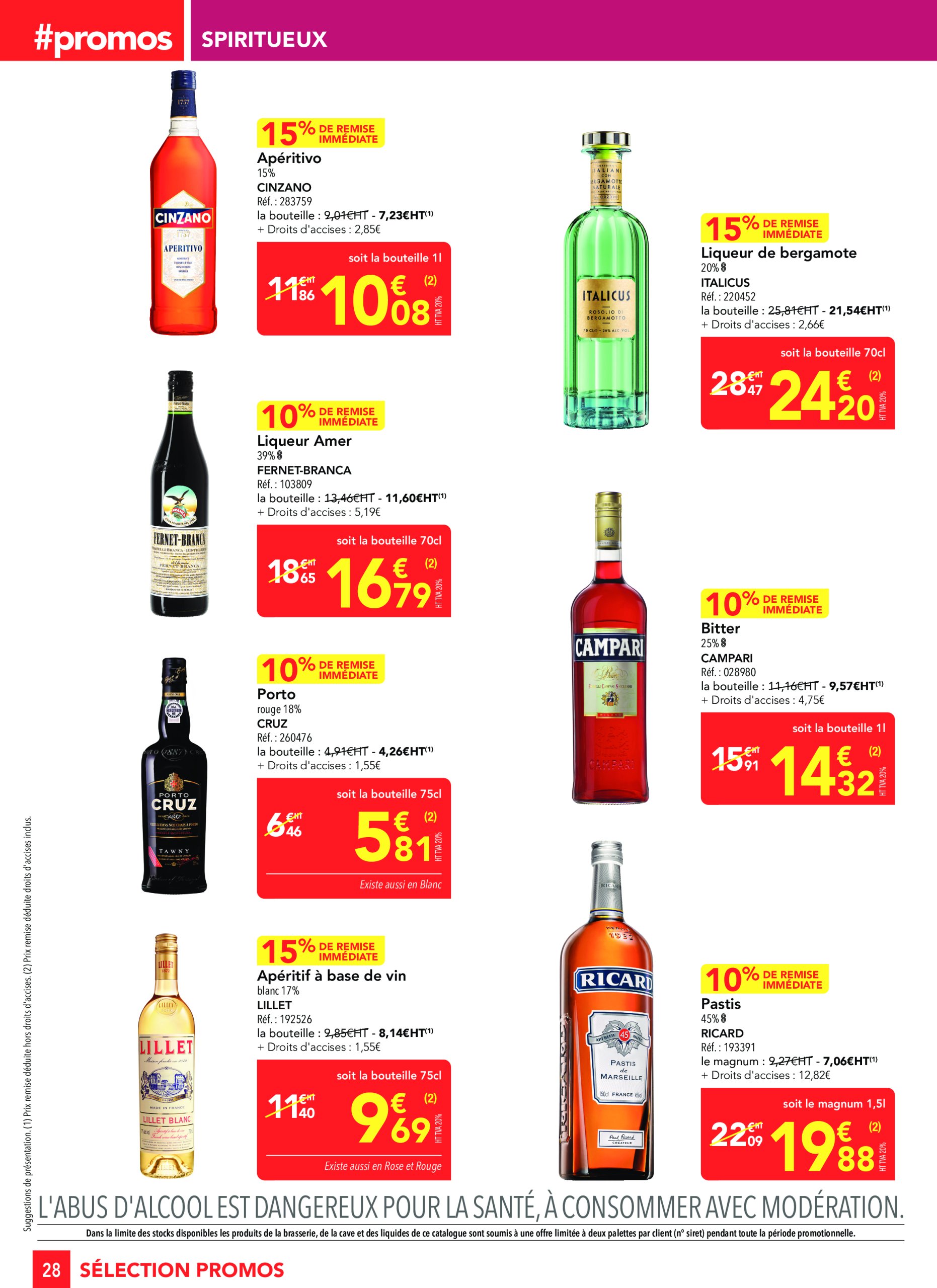 metro - Catalogue Metro - Sélection promos Restauration valable dès 24/04 - 21/05 - page: 28 metro - Catalogue Metro - Sélection promos Restauration valable dès 24/04 - 21/05 - page: 28