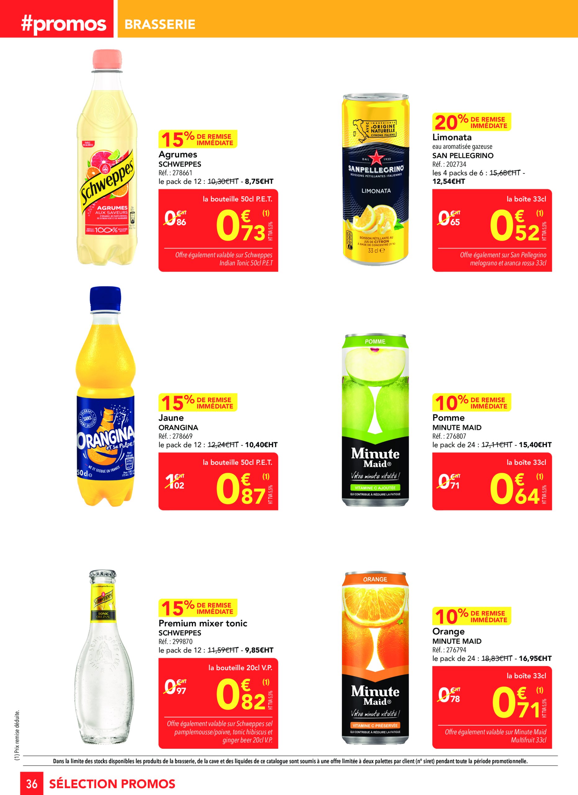 metro - Catalogue Metro - Sélection promos Restauration valable dès 24/04 - 21/05 - page: 36 metro - Catalogue Metro - Sélection promos Restauration valable dès 24/04 - 21/05 - page: 36