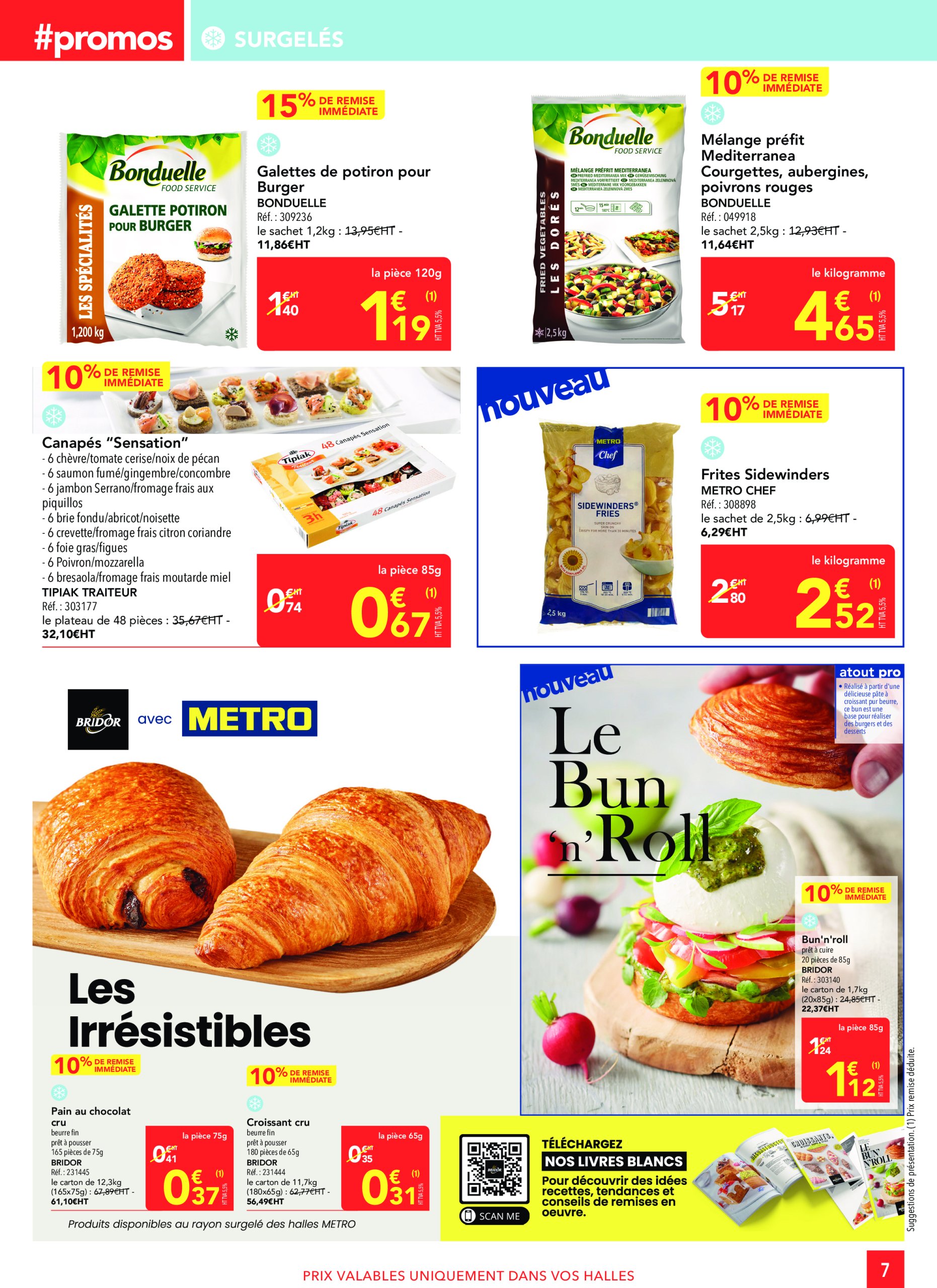 metro - Catalogue Metro - Sélection promos Restauration valable dès 24/04 - 21/05 - page: 7 metro - Catalogue Metro - Sélection promos Restauration valable dès 24/04 - 21/05 - page: 7