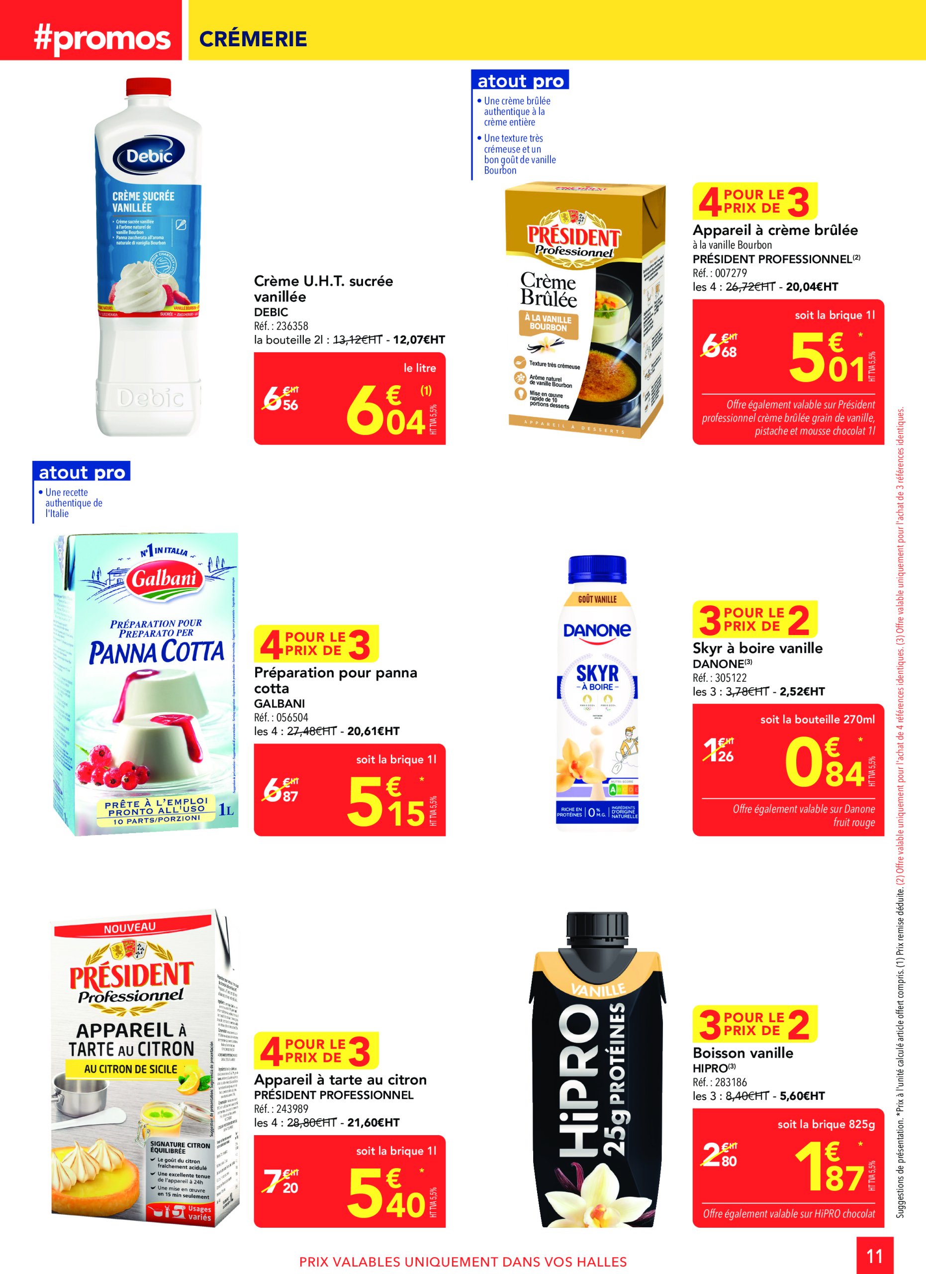 metro - Catalogue Metro - Sélection promos Restauration valable dès 24/04 - 21/05 - page: 11 metro - Catalogue Metro - Sélection promos Restauration valable dès 24/04 - 21/05 - page: 11