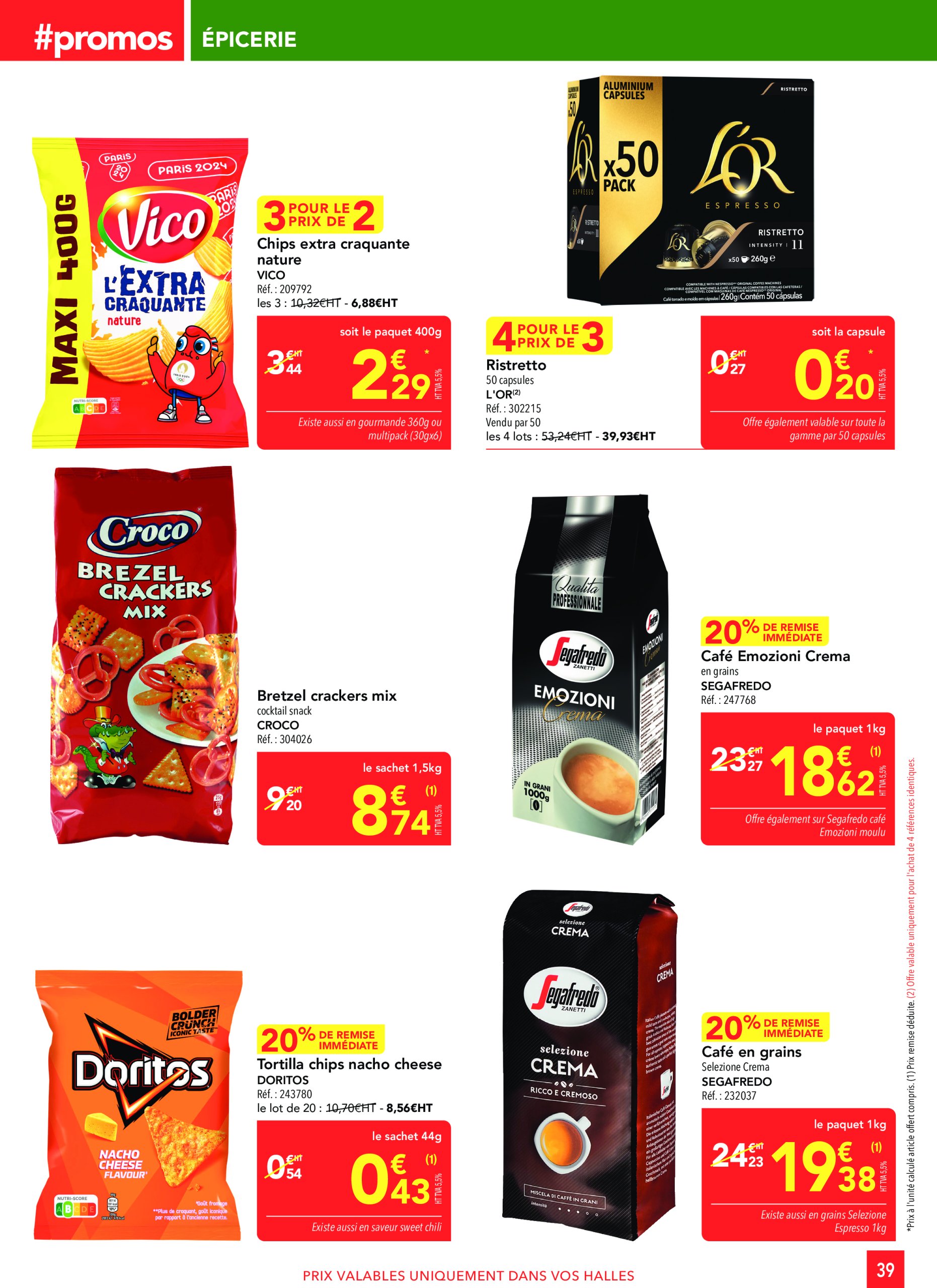 metro - Catalogue Metro - Sélection promos Restauration valable dès 24/04 - 21/05 - page: 39 metro - Catalogue Metro - Sélection promos Restauration valable dès 24/04 - 21/05 - page: 39