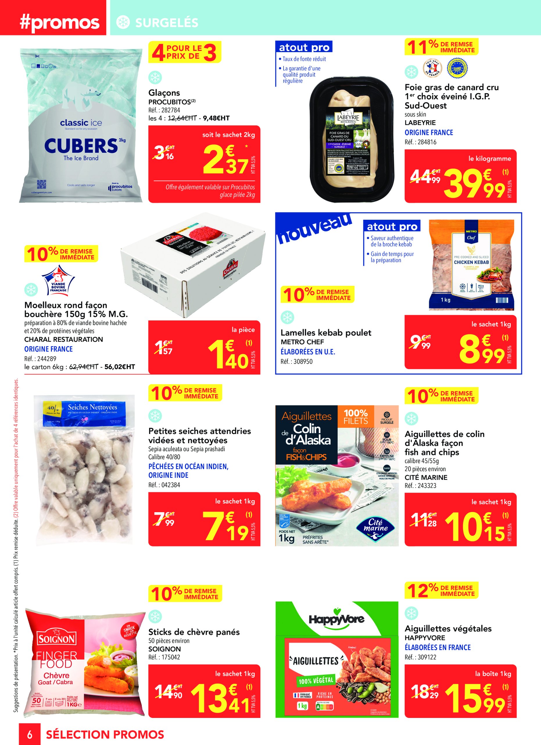 metro - Catalogue Metro - Sélection promos Restauration valable dès 24/04 - 21/05 - page: 6 metro - Catalogue Metro - Sélection promos Restauration valable dès 24/04 - 21/05 - page: 6