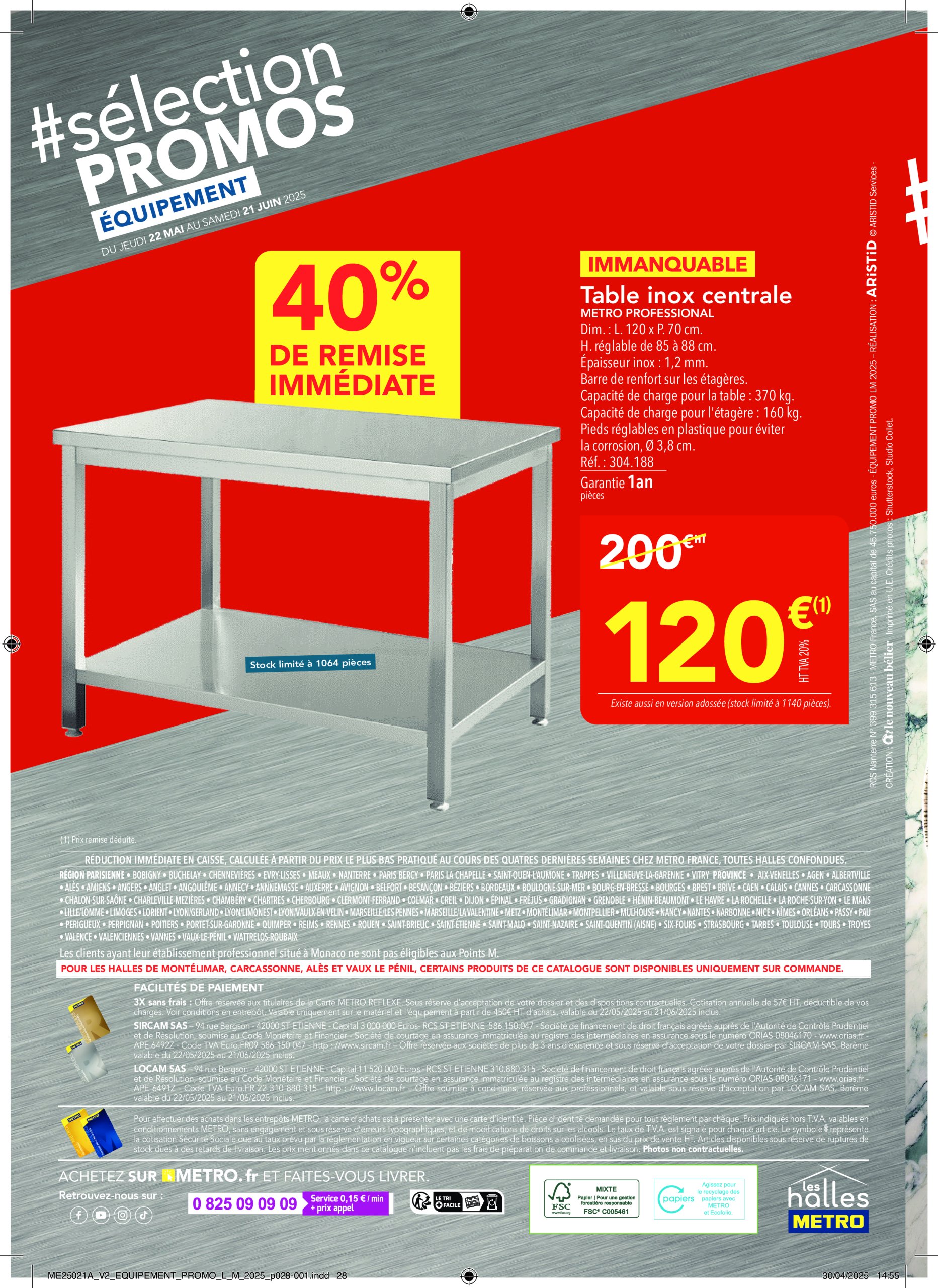 metro - Catalogue Metro valable dès 22/05 - 21/06 - page: 28