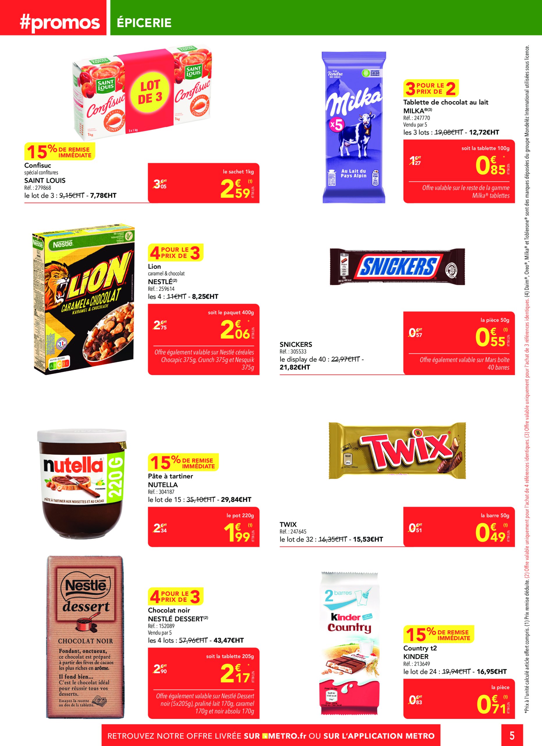 metro - Catalogue Metro - Sélection Promo Ravendeurs valable dès 22/05 - 04/06 - page: 5