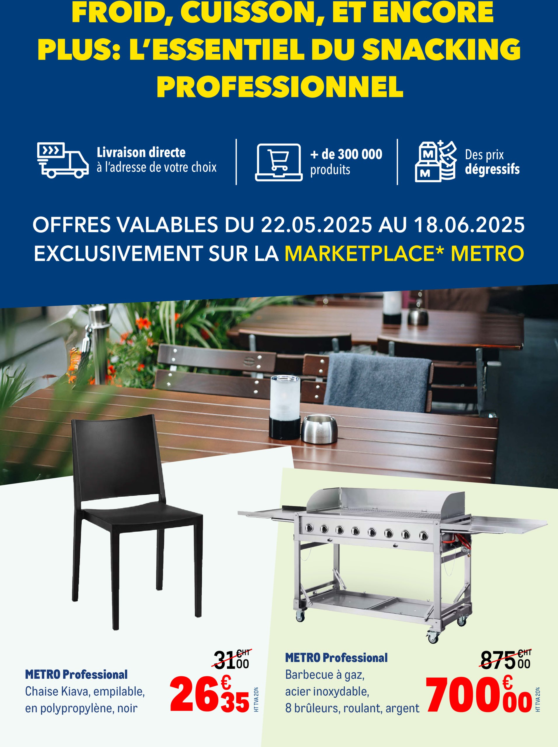 metro - Catalogue Metro - Marketplace valable dès 22/05 - 18/06