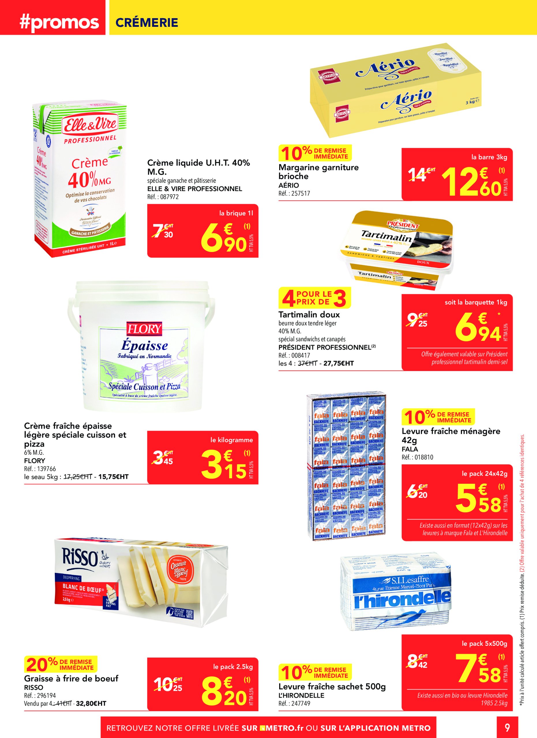 metro - Catalogue Metro - Sélection Promo Restauration valable dès 22/05 - 21/06 - page: 9 metro - Catalogue Metro - Sélection Promo Restauration valable dès 22/05 - 21/06 - page: 9
