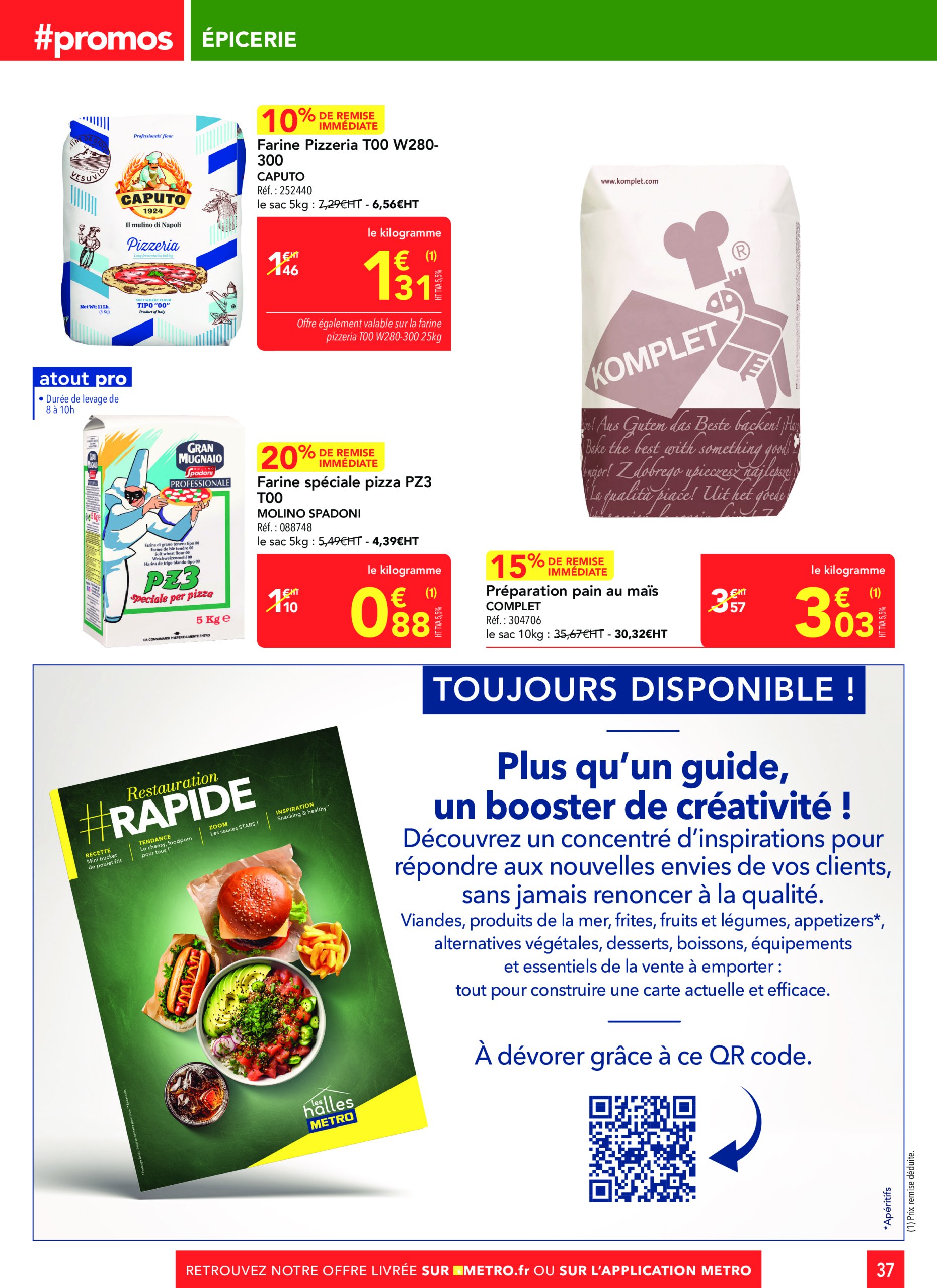 metro - Catalogue Metro - Sélection Promo Restauration valable dès 22/05 - 21/06 - page: 37 metro - Catalogue Metro - Sélection Promo Restauration valable dès 22/05 - 21/06 - page: 37