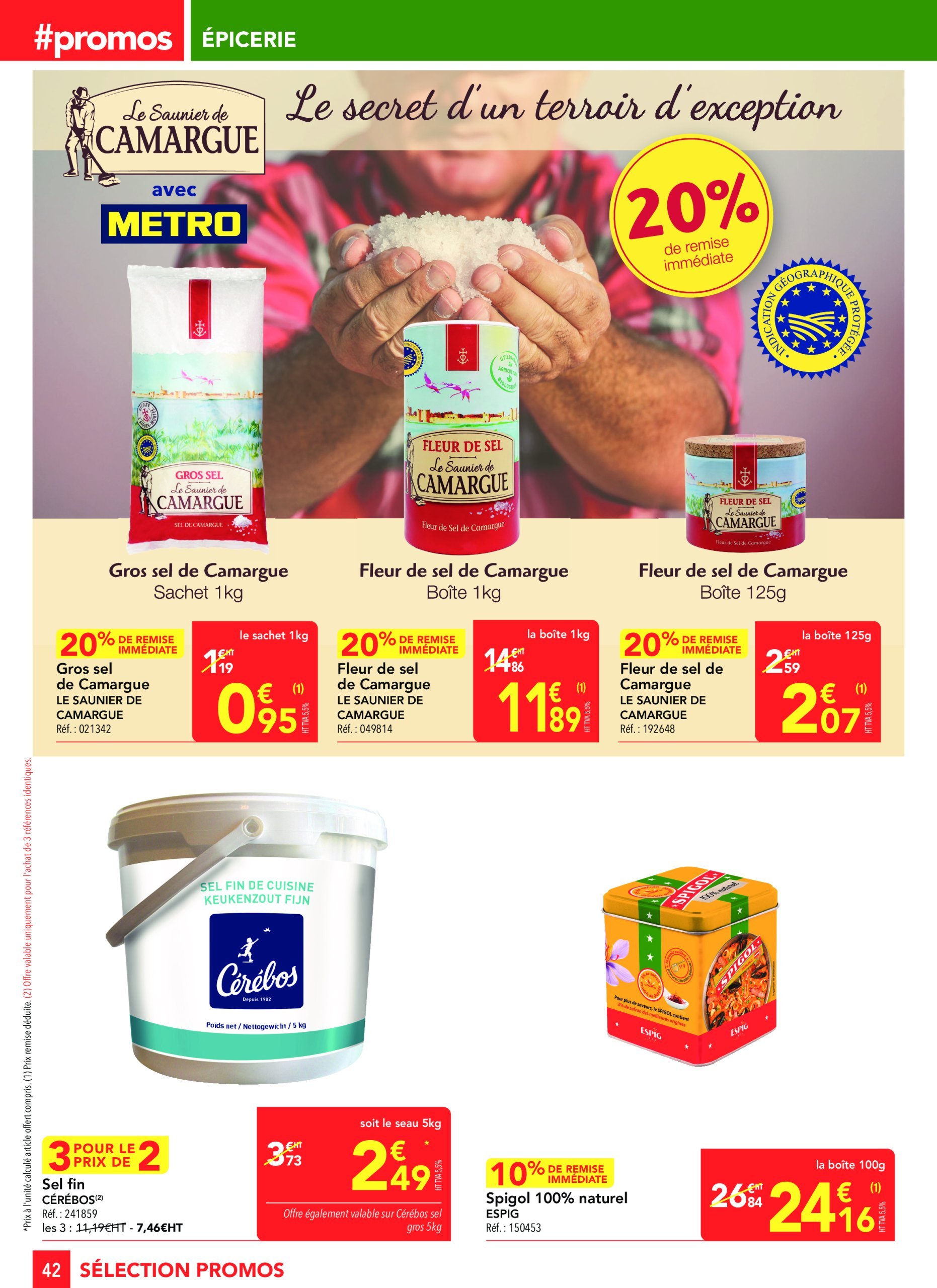 metro - Catalogue Metro - Sélection Promo Restauration valable dès 22/05 - 21/06 - page: 42 metro - Catalogue Metro - Sélection Promo Restauration valable dès 22/05 - 21/06 - page: 42