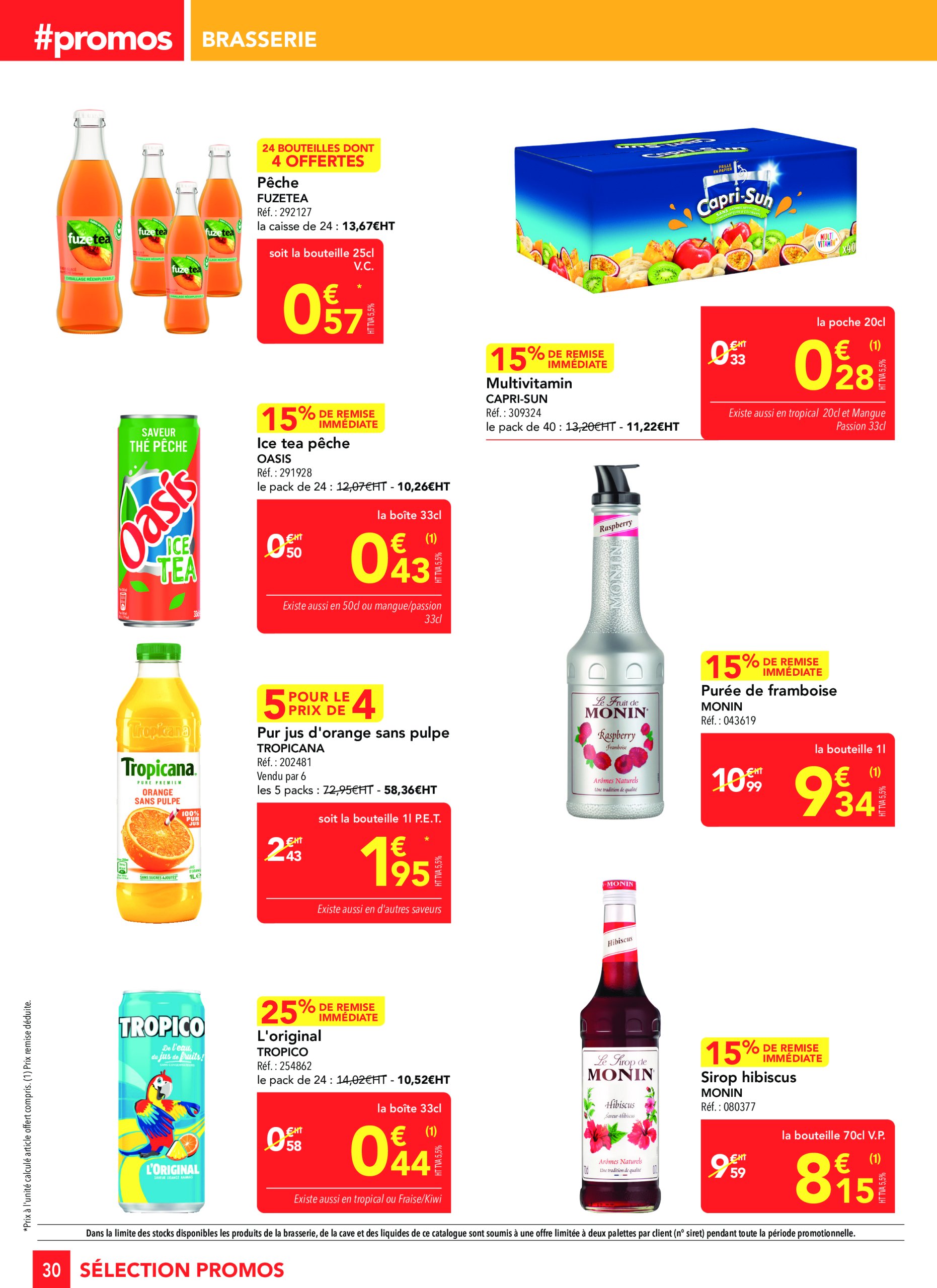 metro - Catalogue Metro - Sélection Promo Restauration valable dès 22/05 - 21/06 - page: 30 metro - Catalogue Metro - Sélection Promo Restauration valable dès 22/05 - 21/06 - page: 30