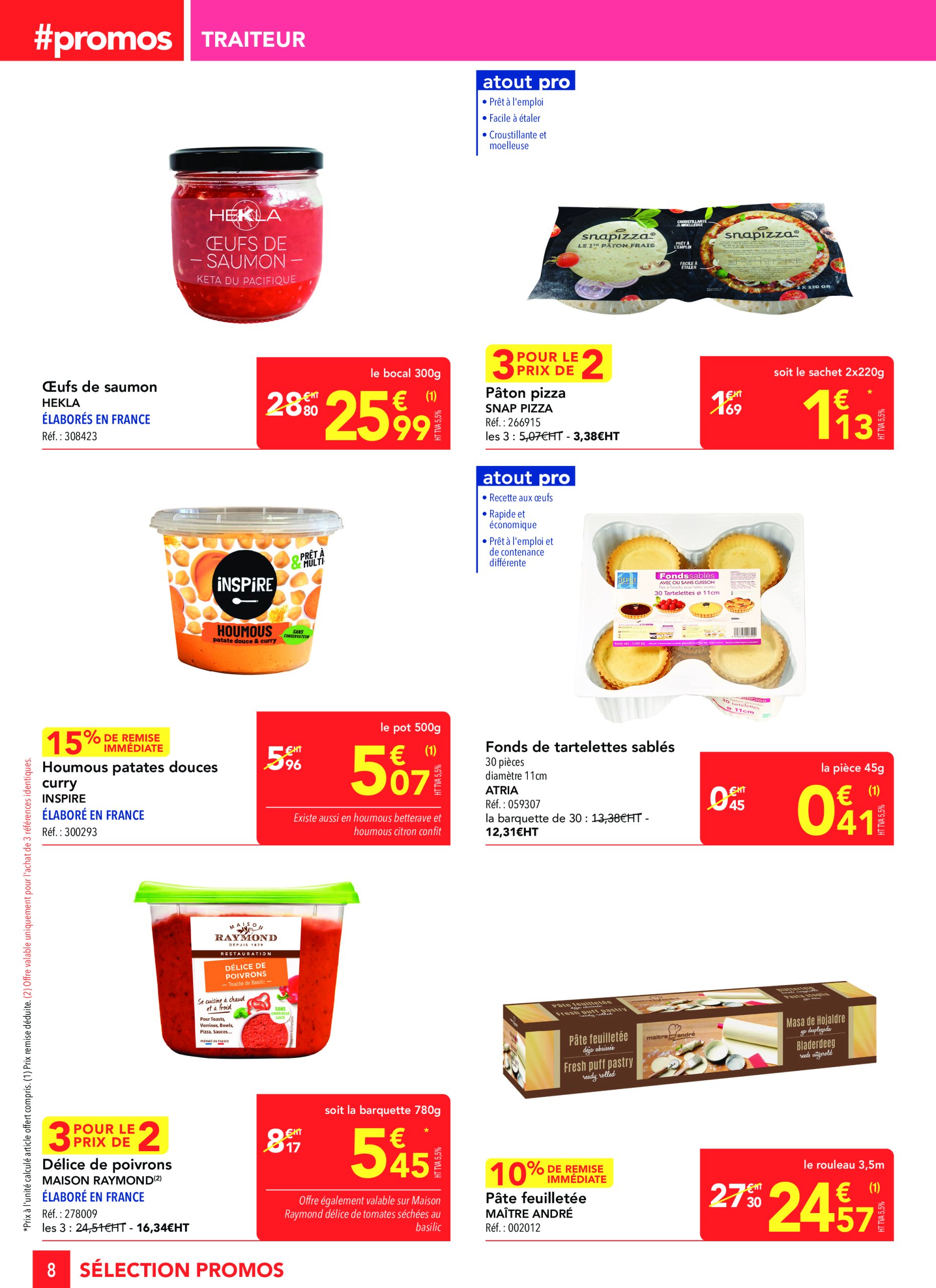 metro - Catalogue Metro - Sélection Promo Restauration valable dès 22/05 - 21/06 - page: 8 metro - Catalogue Metro - Sélection Promo Restauration valable dès 22/05 - 21/06 - page: 8