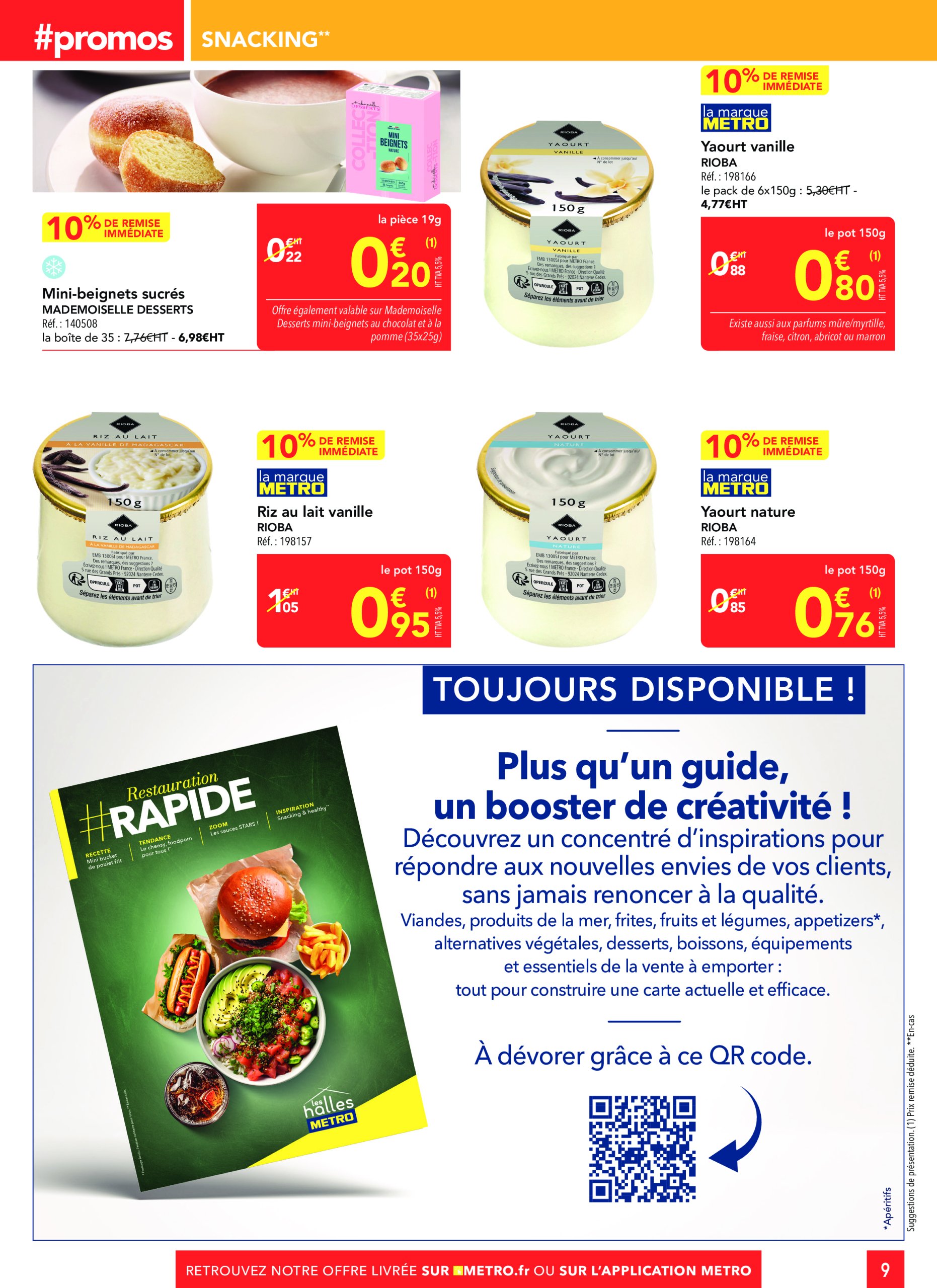 metro - Catalogue Metro - Sélection Promos Snacking valable dès 22/05 - 21/06 - page: 9