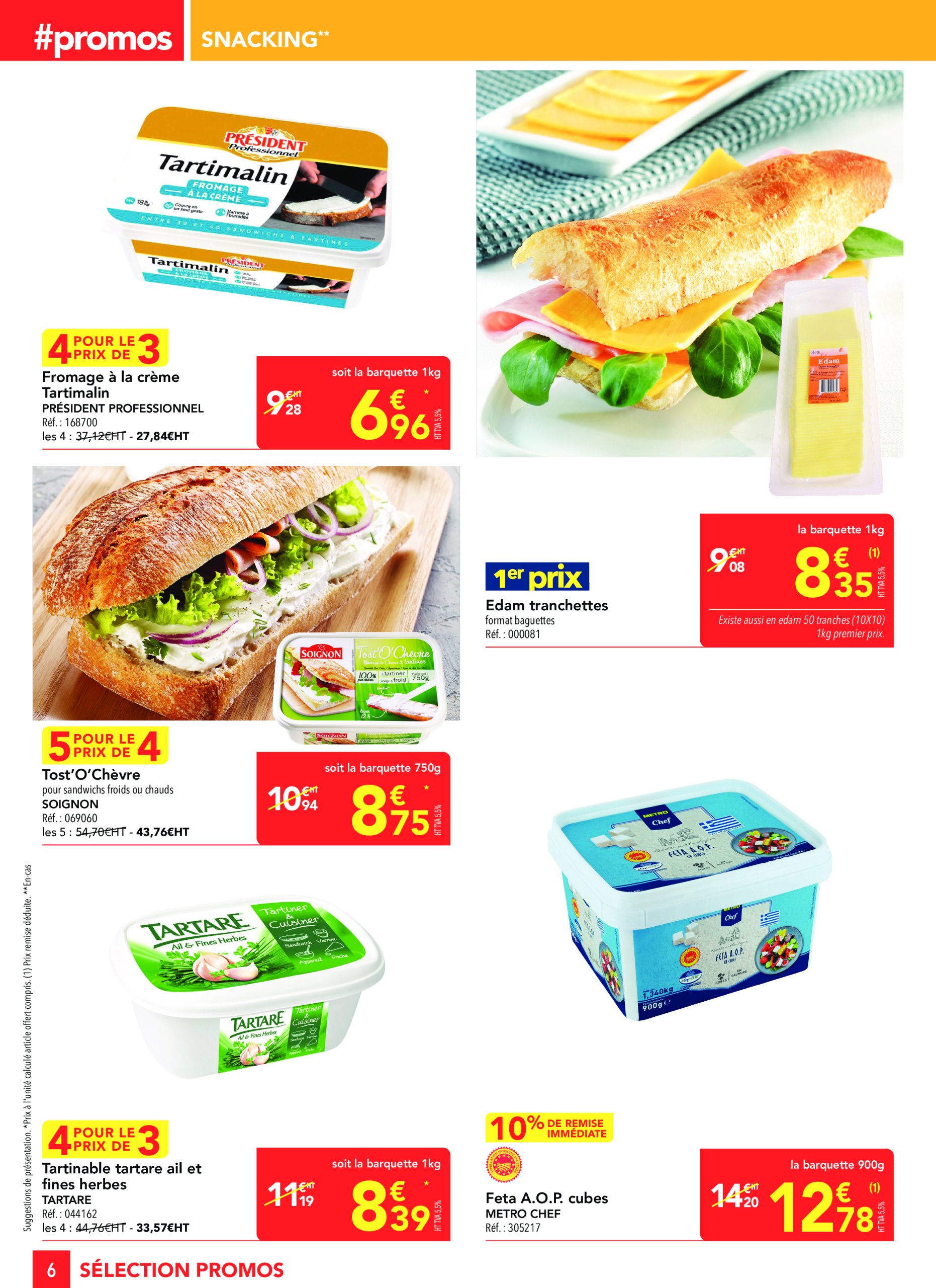 metro - Catalogue Metro - Sélection Promos Snacking valable dès 22/05 - 21/06 - page: 6
