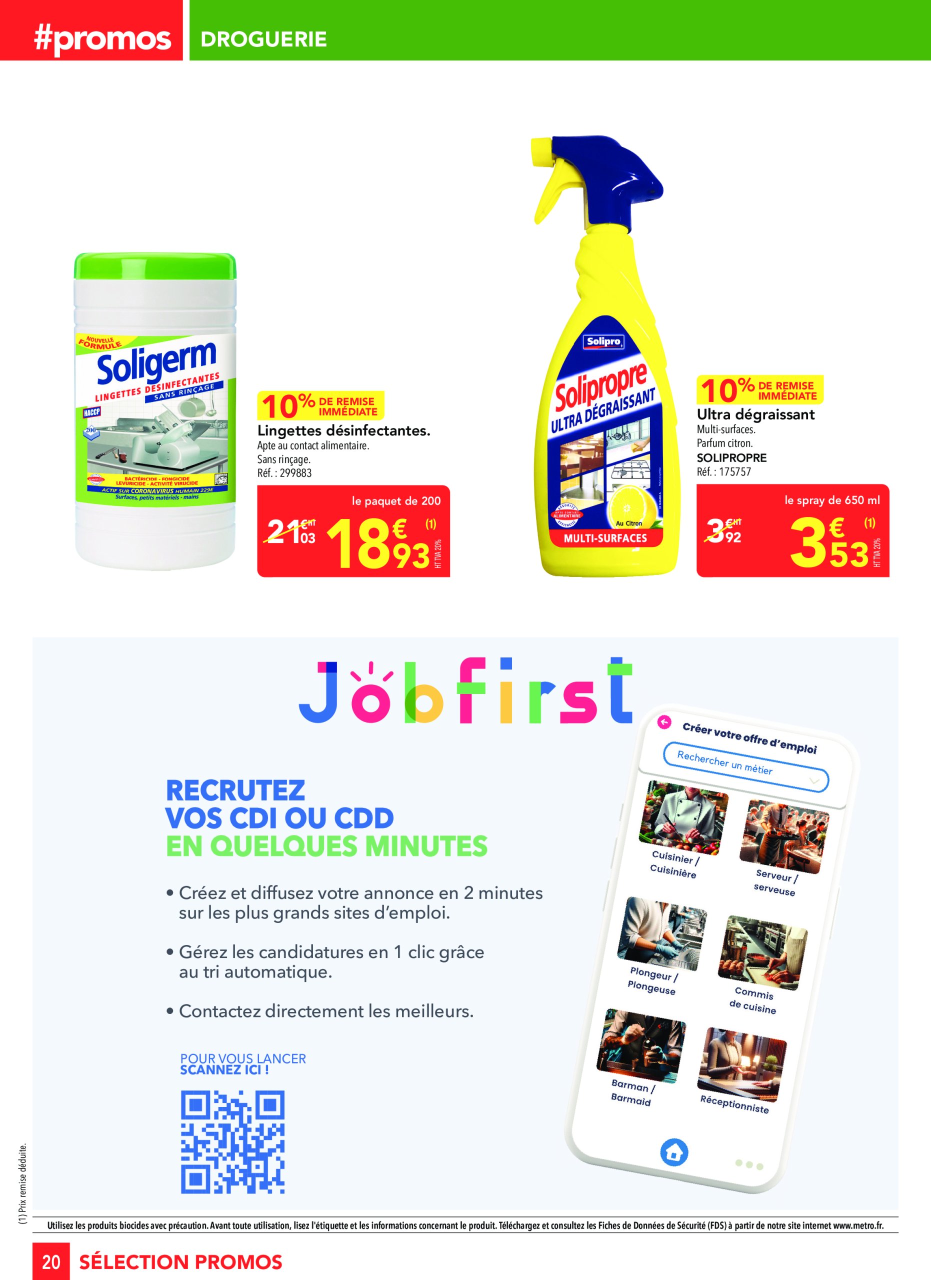 metro - Catalogue Metro - Sélection Promos Snacking valable dès 22/05 - 21/06 - page: 20