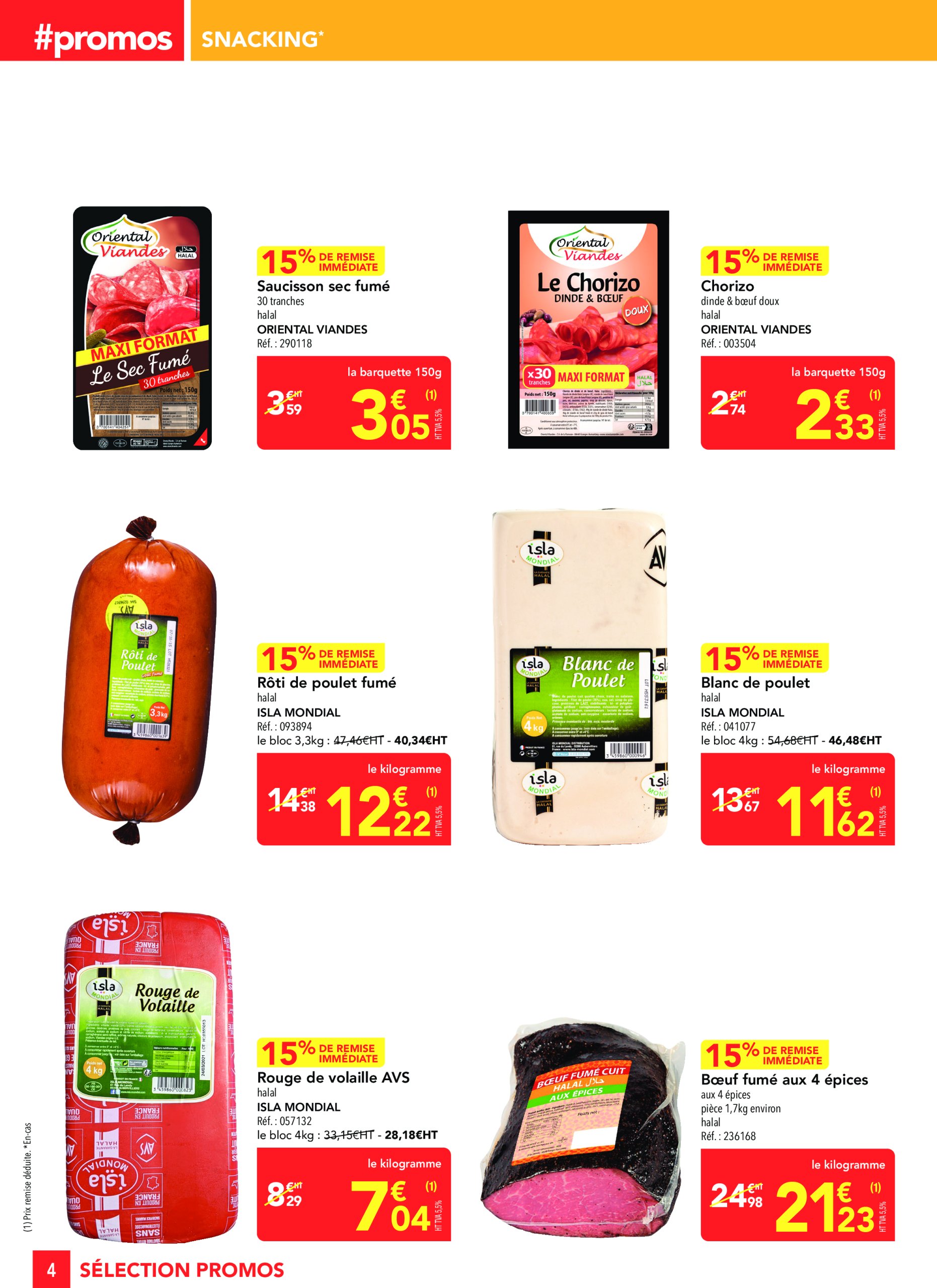 metro - Catalogue Metro - Sélection Promos Snacking valable dès 22/05 - 21/06 - page: 4