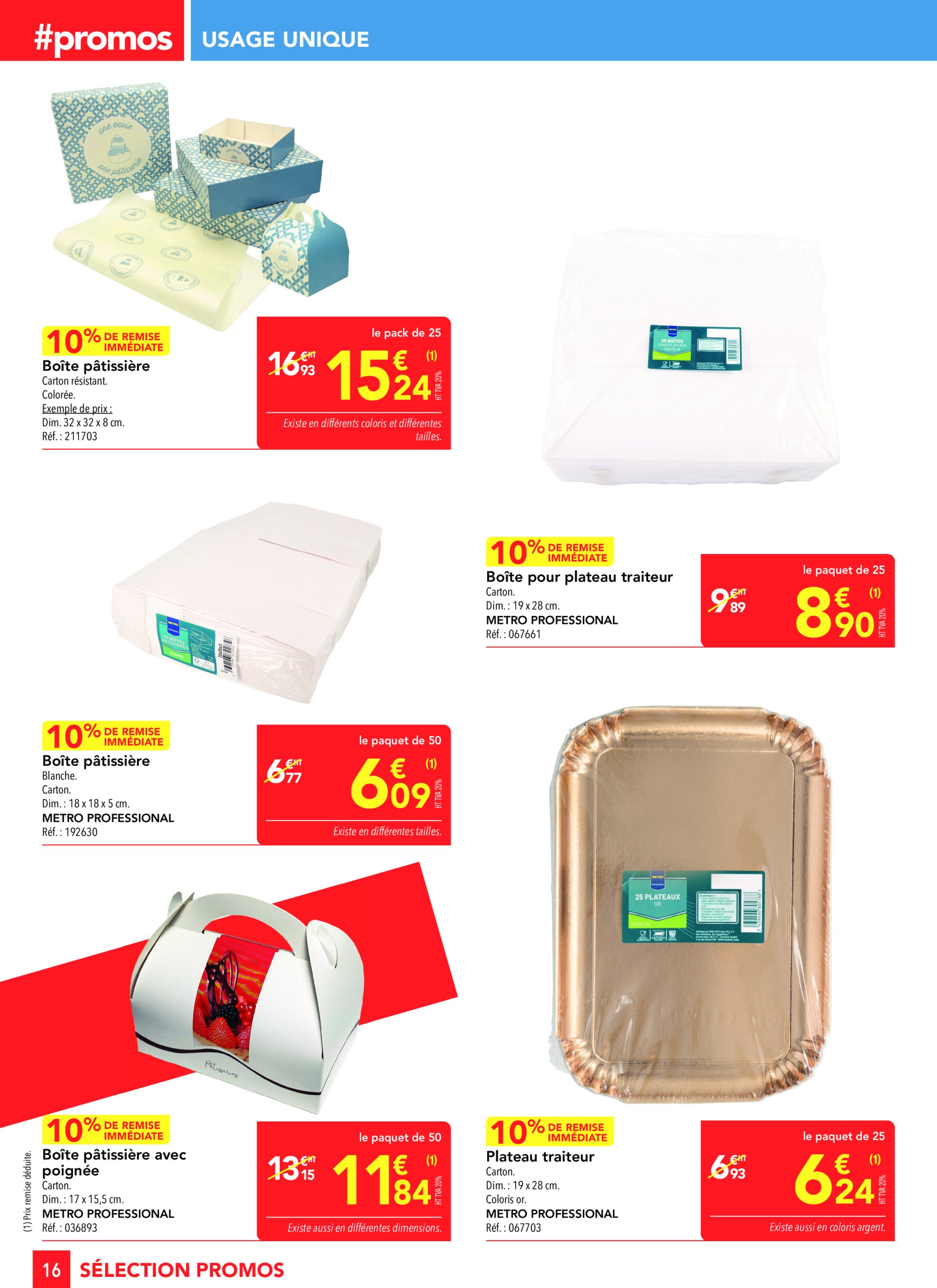 metro - Catalogue Metro - Sélection Promos Snacking valable dès 22/05 - 21/06 - page: 16