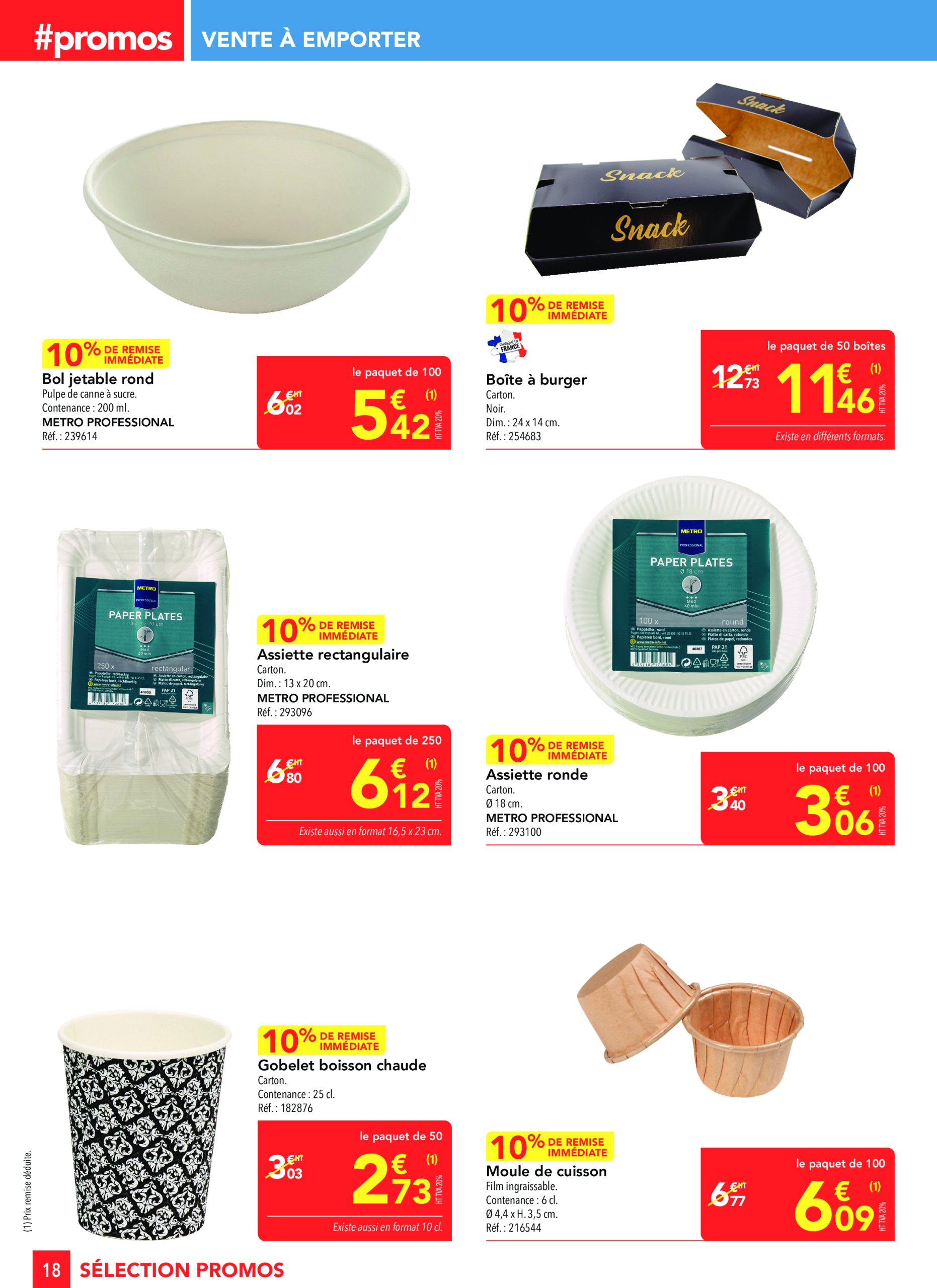 metro - Catalogue Metro - Sélection Promos Snacking valable dès 22/05 - 21/06 - page: 18