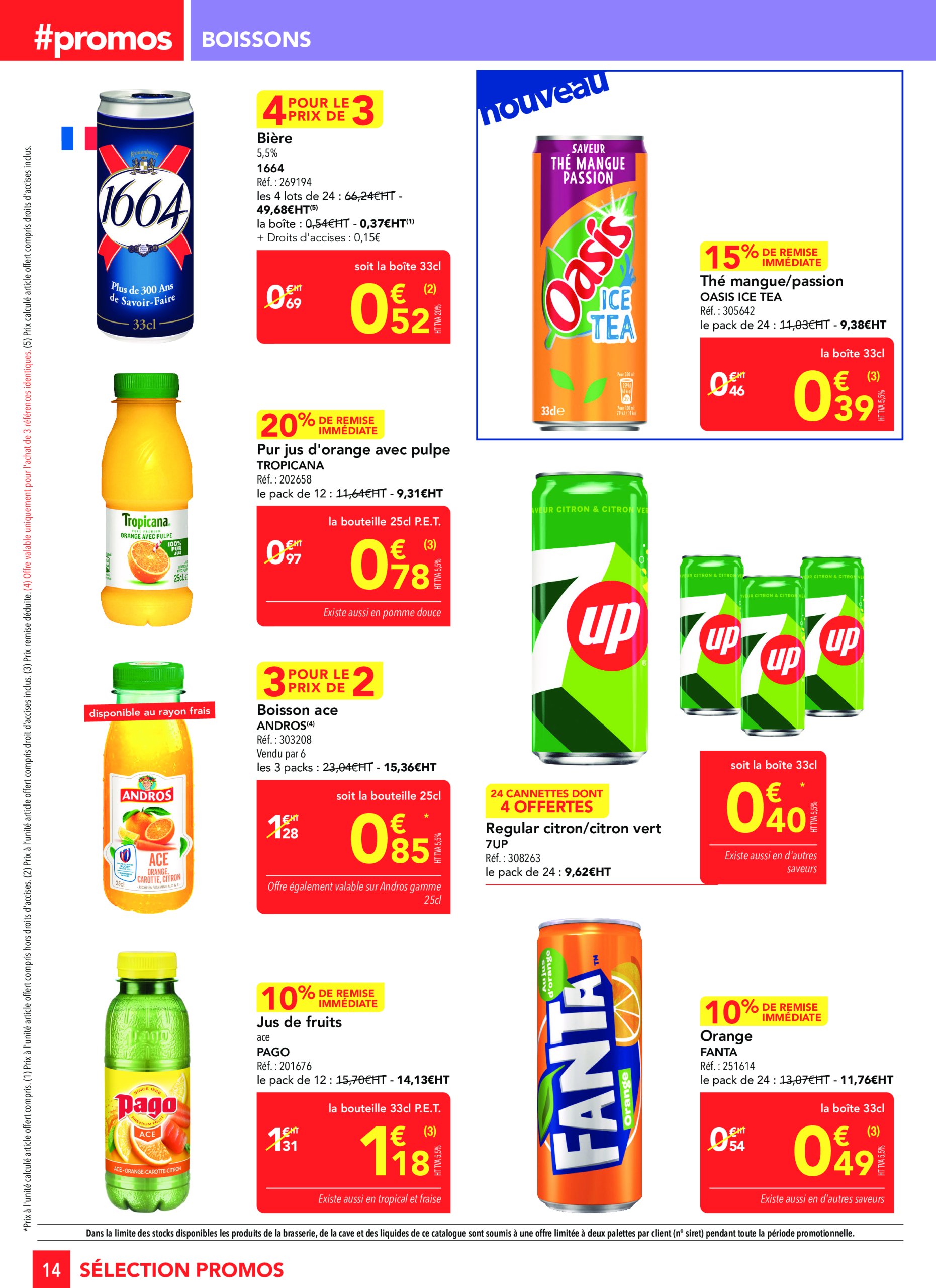 metro - Catalogue Metro - Sélection Promos Snacking valable dès 22/05 - 21/06 - page: 14