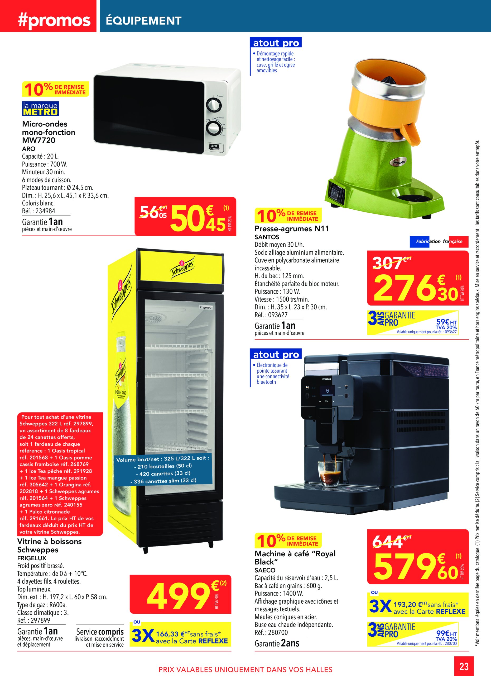 metro - Catalogue Metro - Sélection Promos Snacking valable dès 22/05 - 21/06 - page: 23