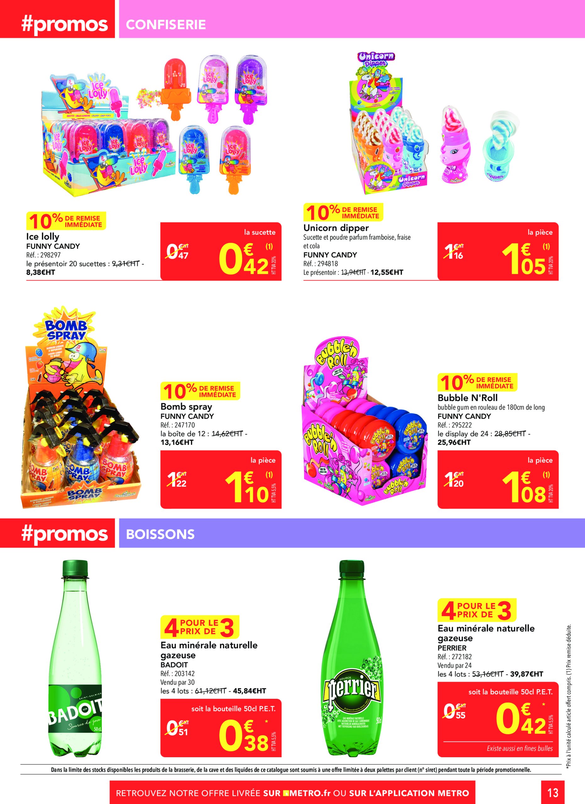 metro - Catalogue Metro - Sélection Promos Snacking valable dès 22/05 - 21/06 - page: 13