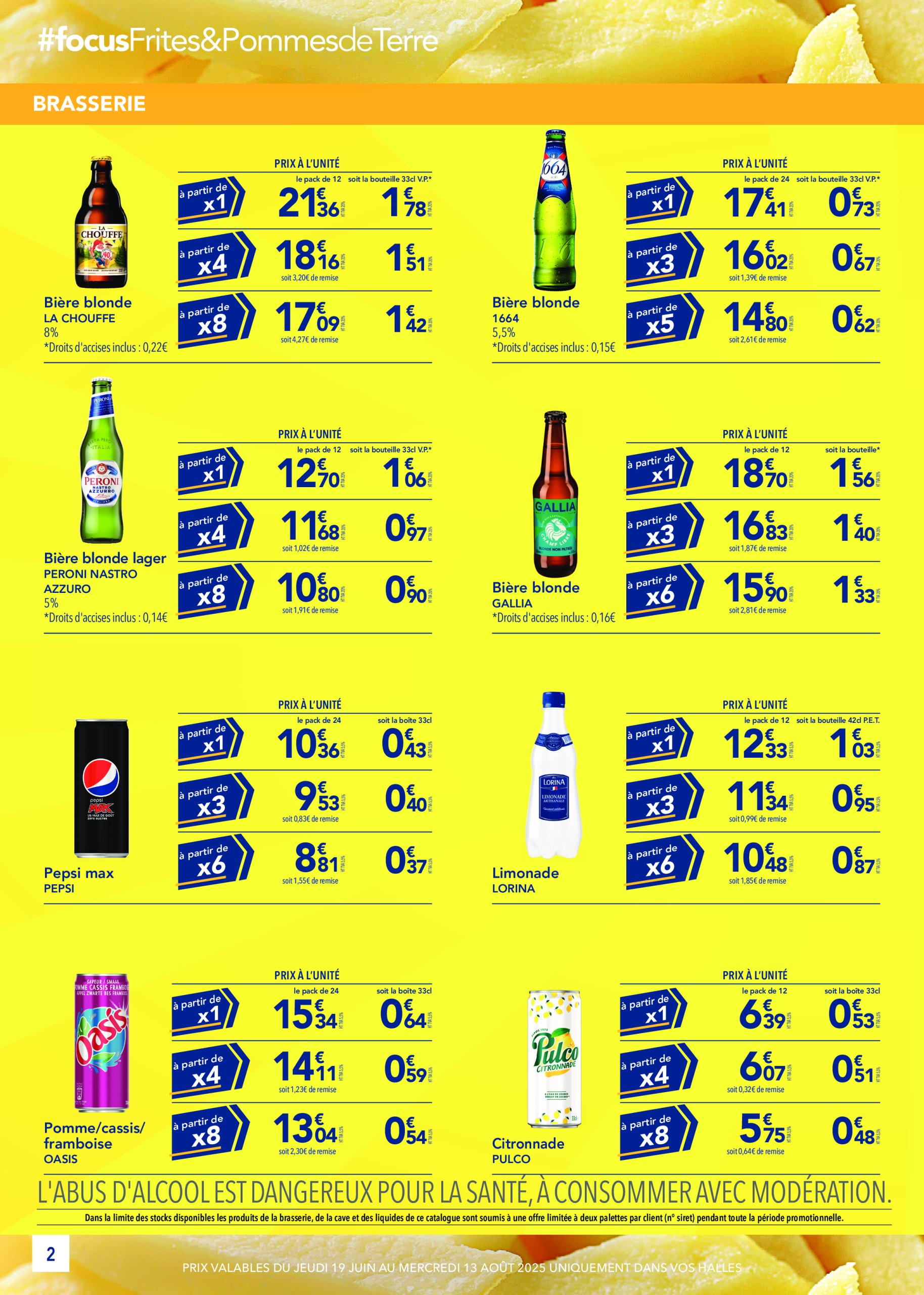 metro - Catalogue Metro - Achetez plus, payez moins valable du 19/06 au 13/08 - page: 2