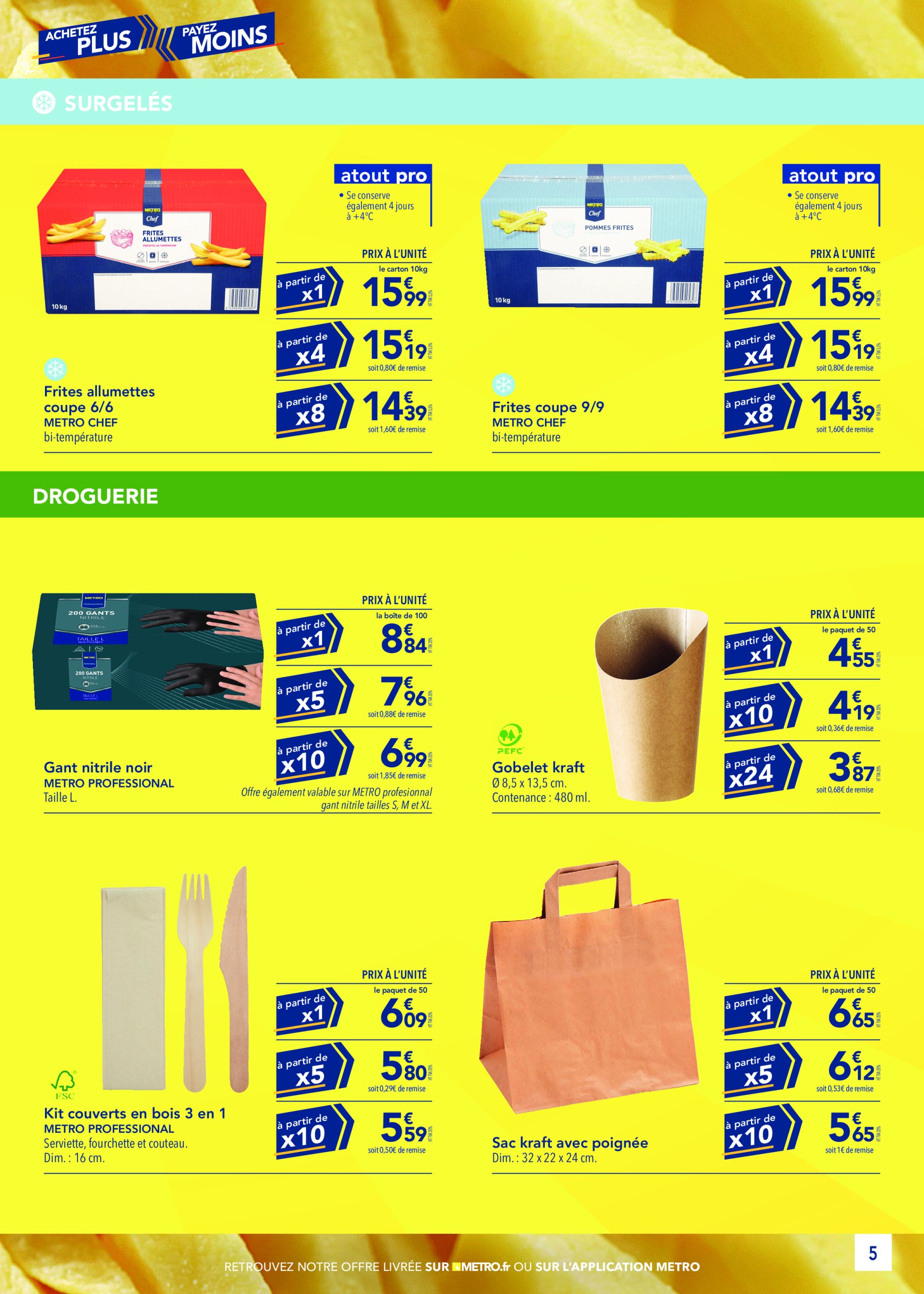metro - Catalogue Metro - Achetez plus, payez moins valable du 19/06 au 13/08 - page: 5