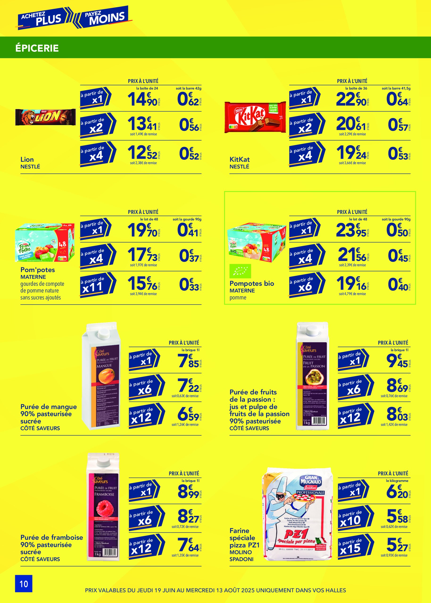 metro - Catalogue Metro - Achetez plus, payez moins valable du 19/06 au 13/08 - page: 10
