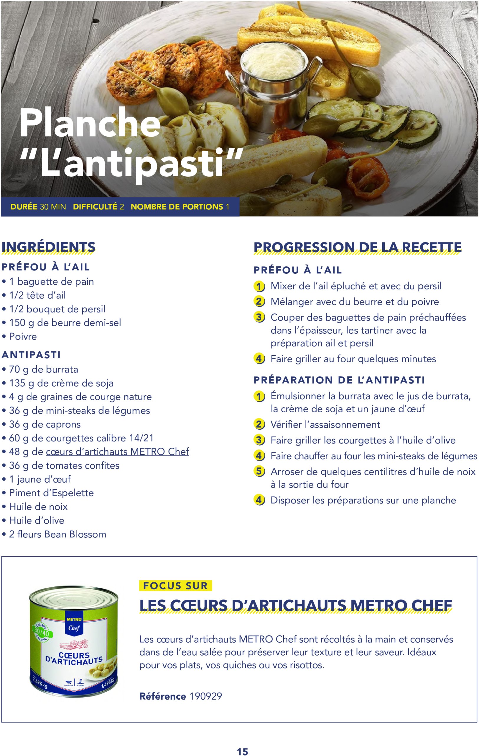 metro - Catalogue Metro - Livret recettes Italie valable du 17/06 au 31/12 - page: 15