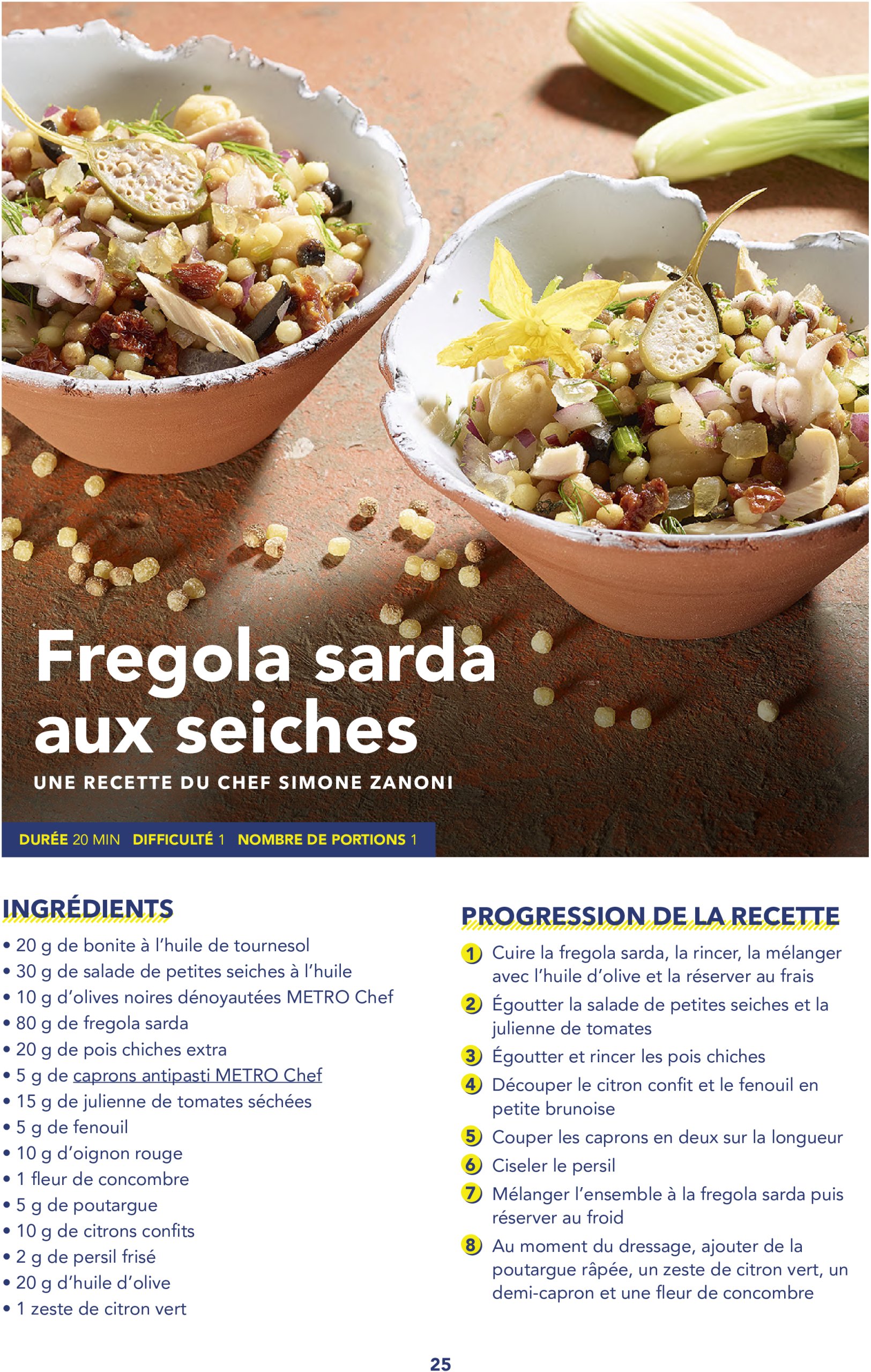 metro - Catalogue Metro - Livret recettes Italie valable du 17/06 au 31/12 - page: 25