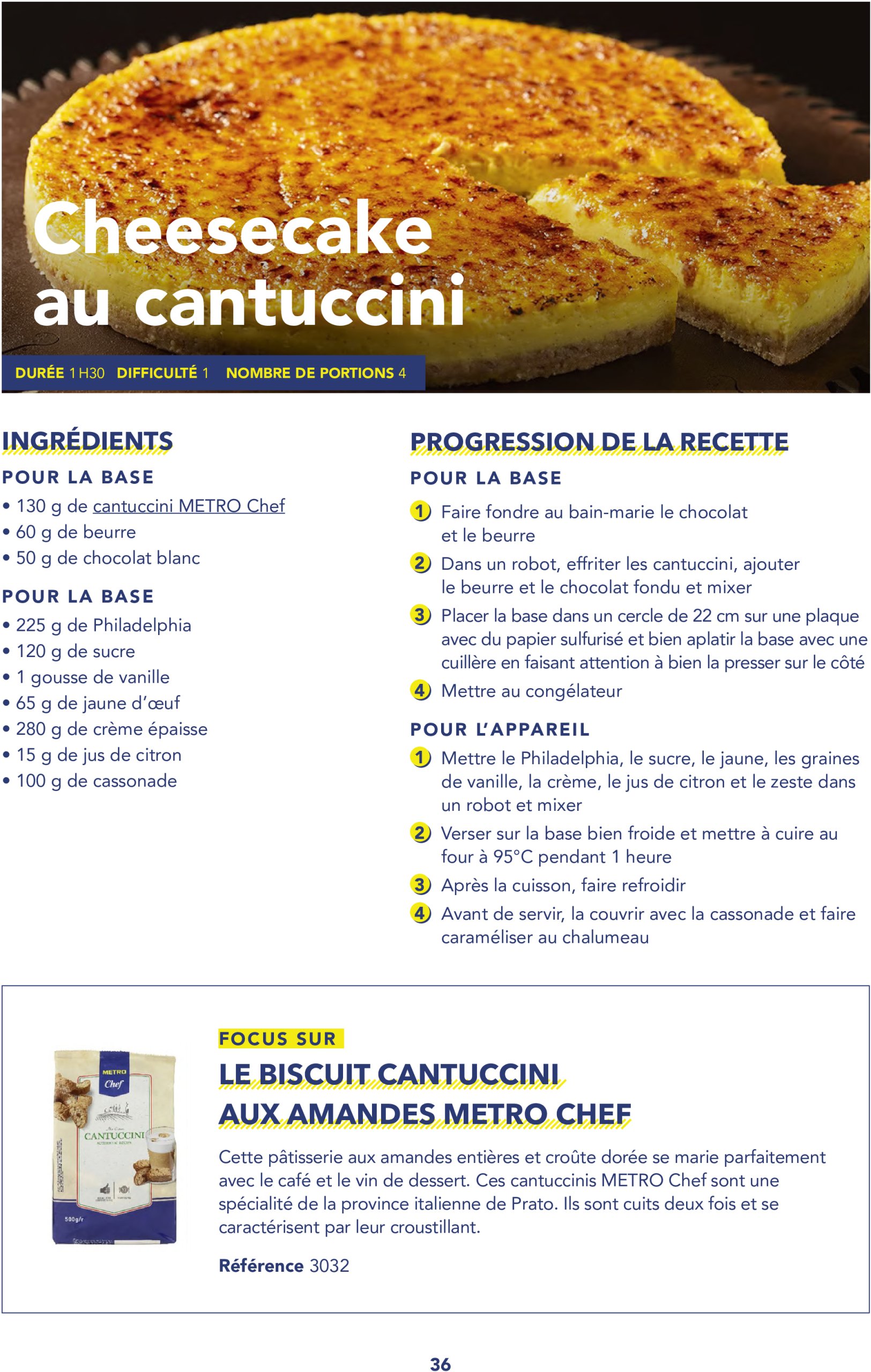 metro - Catalogue Metro - Livret recettes Italie valable du 17/06 au 31/12 - page: 36