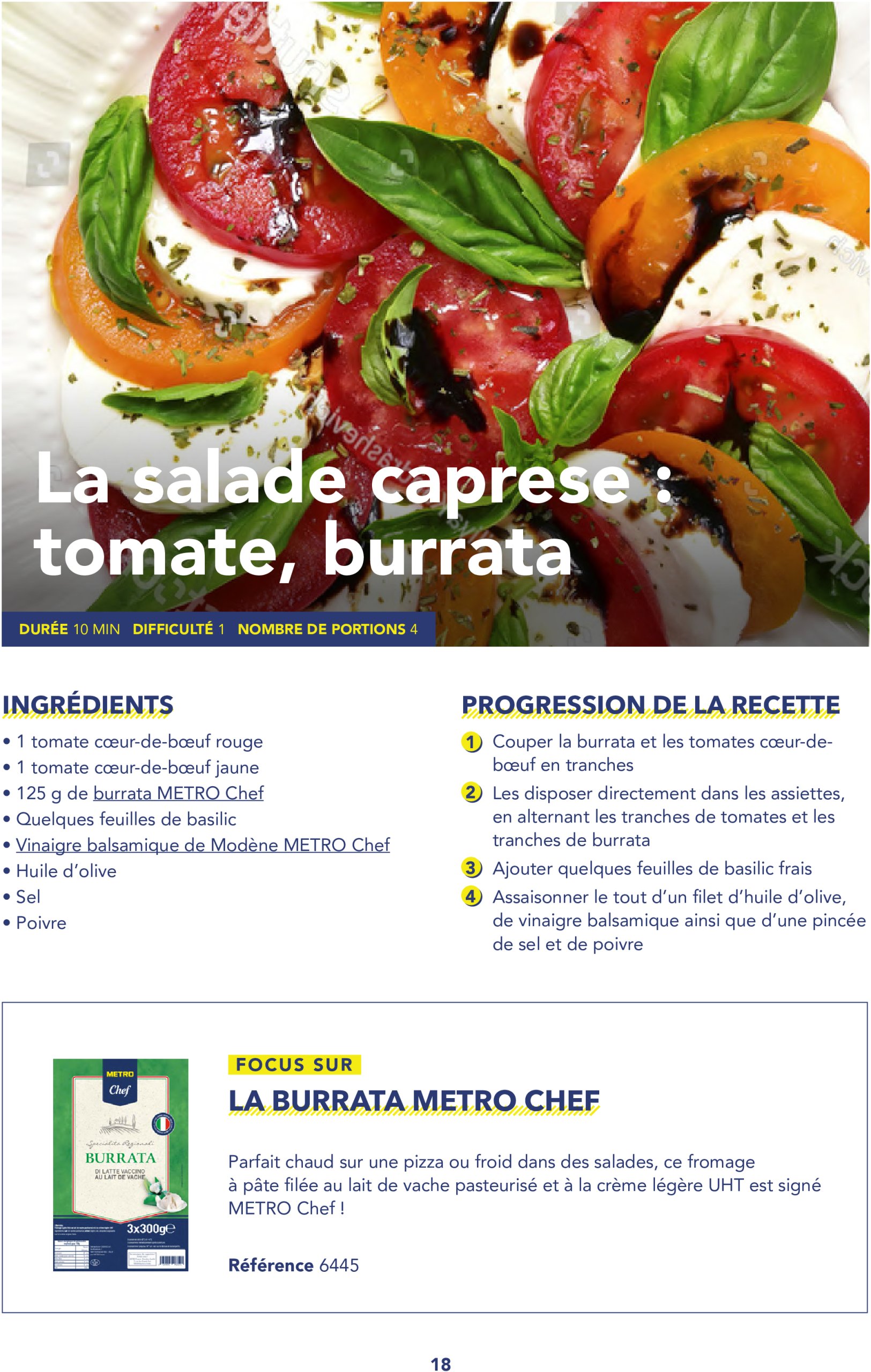metro - Catalogue Metro - Livret recettes Italie valable du 17/06 au 31/12 - page: 18