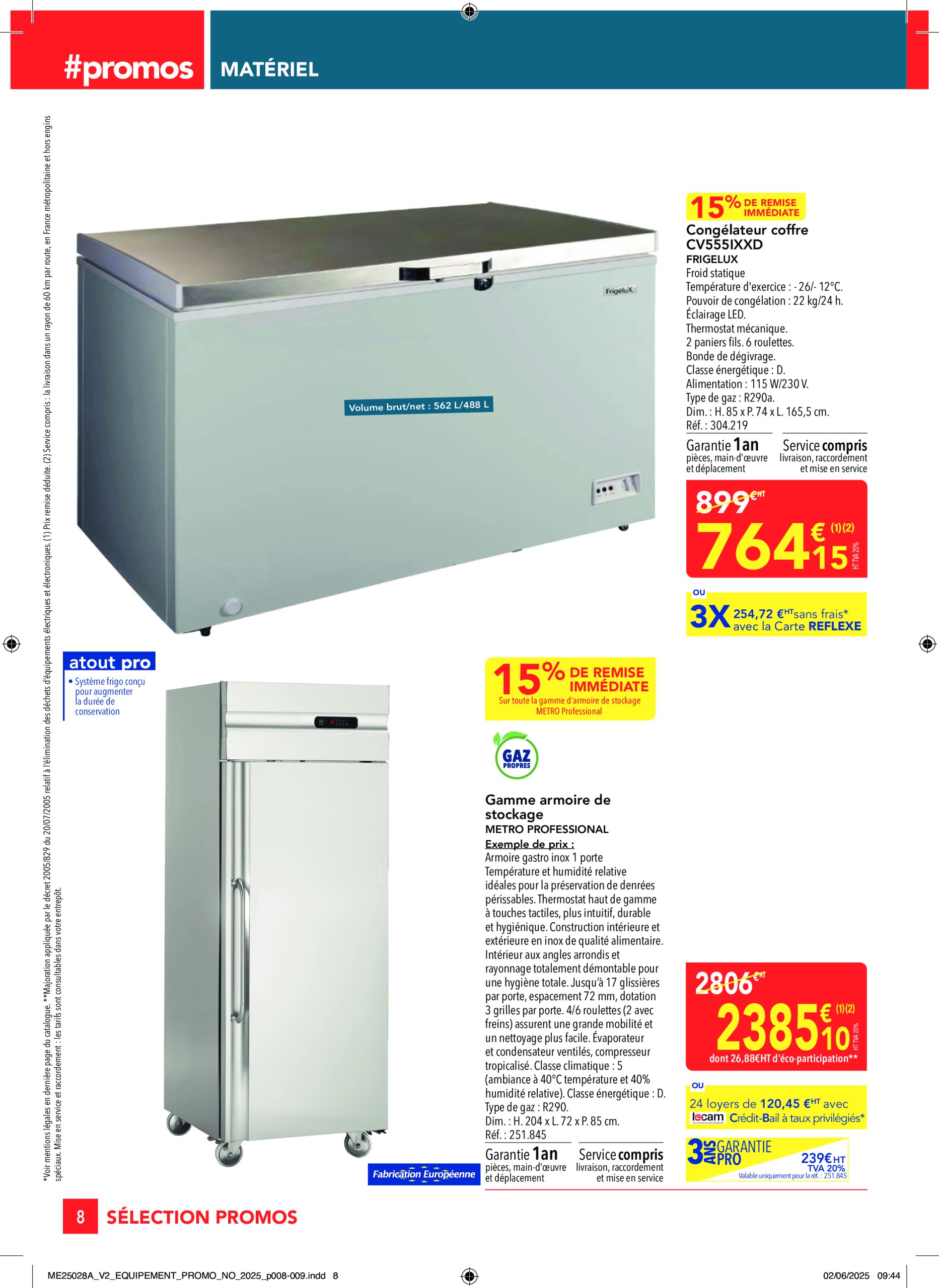metro - Catalogue Metro - Sélection Equipement valable du 19/06 au 16/07 - page: 8