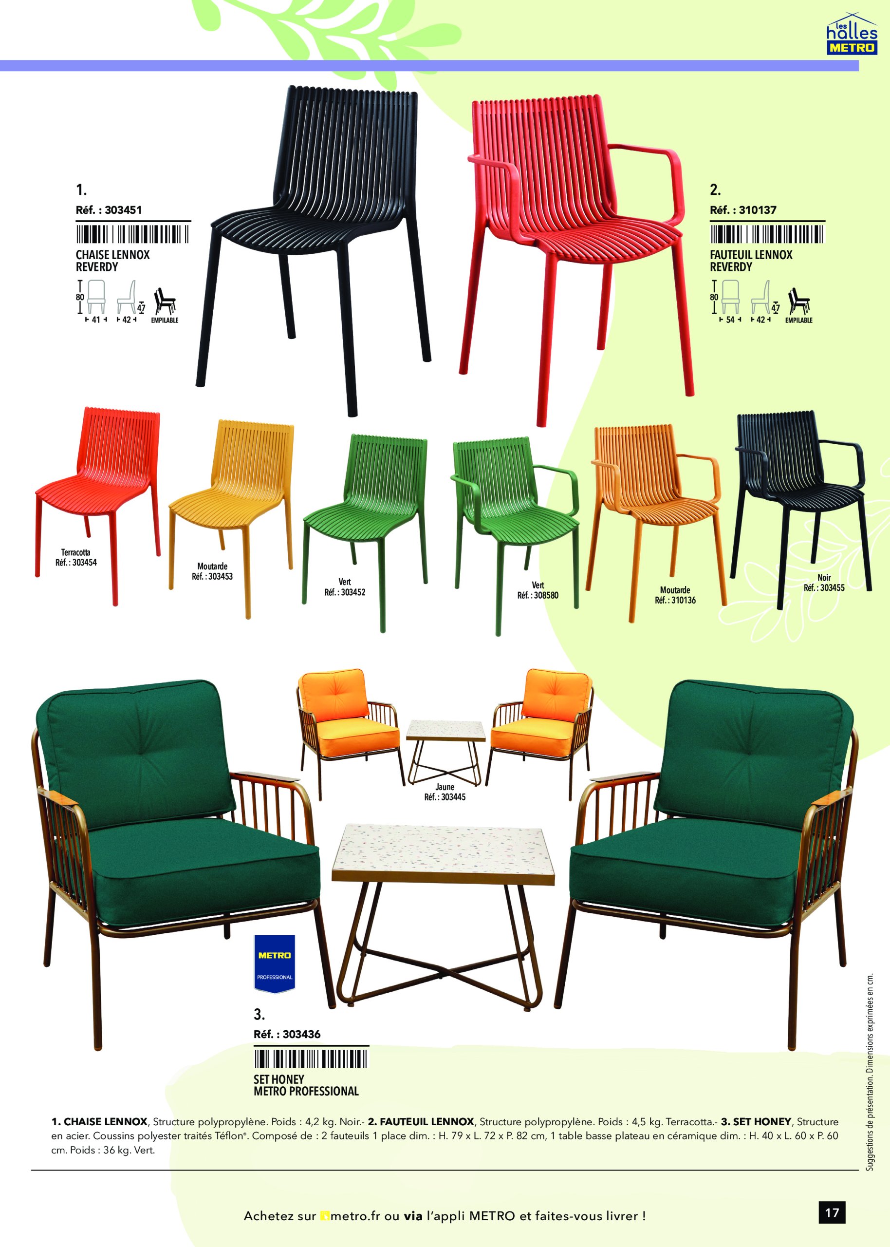 metro - Catalogue Metro - Terrasse édition valable du 30/01 au 01/07 - page: 17