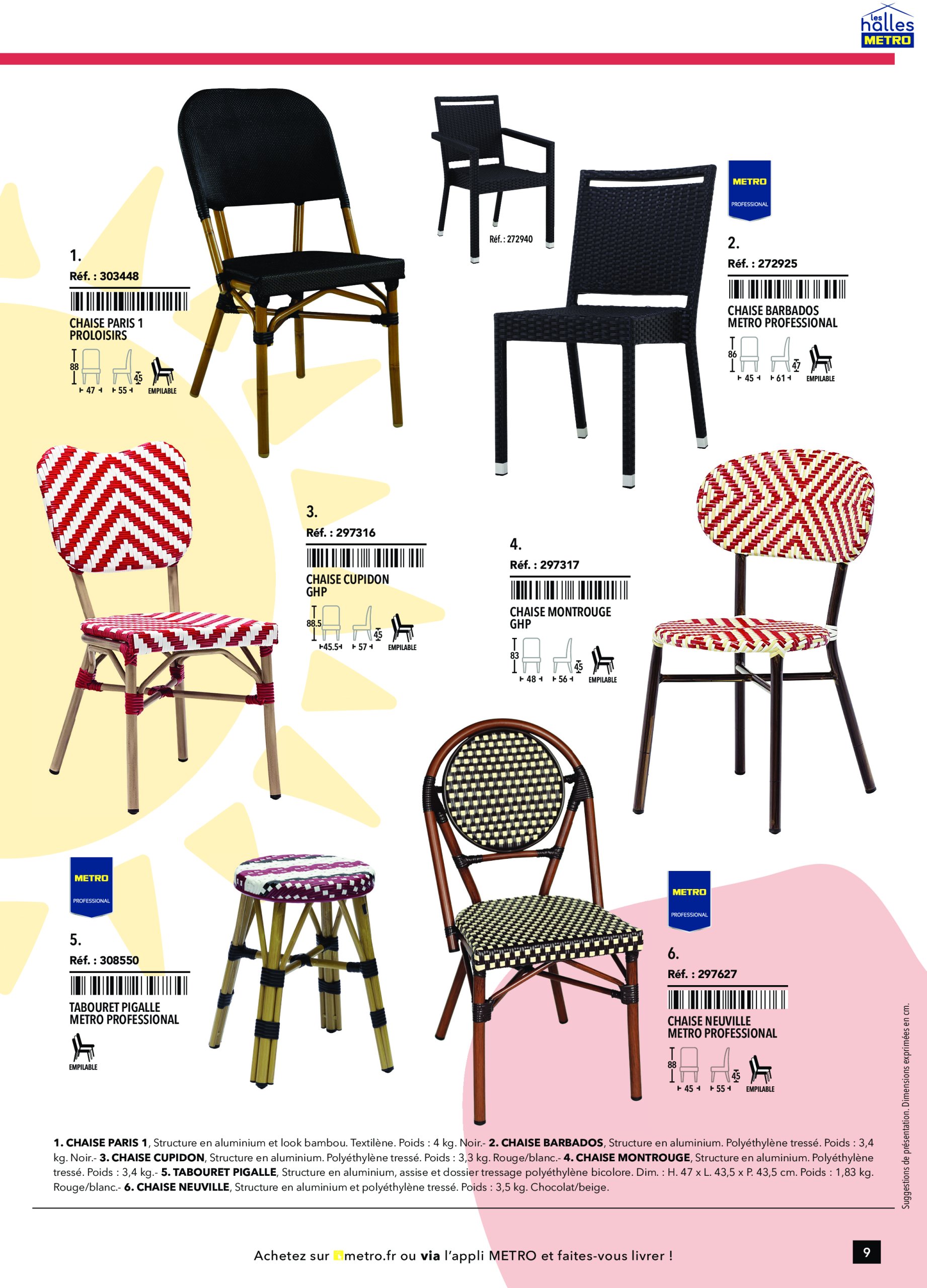 metro - Catalogue Metro - Terrasse édition valable du 30/01 au 01/07 - page: 9