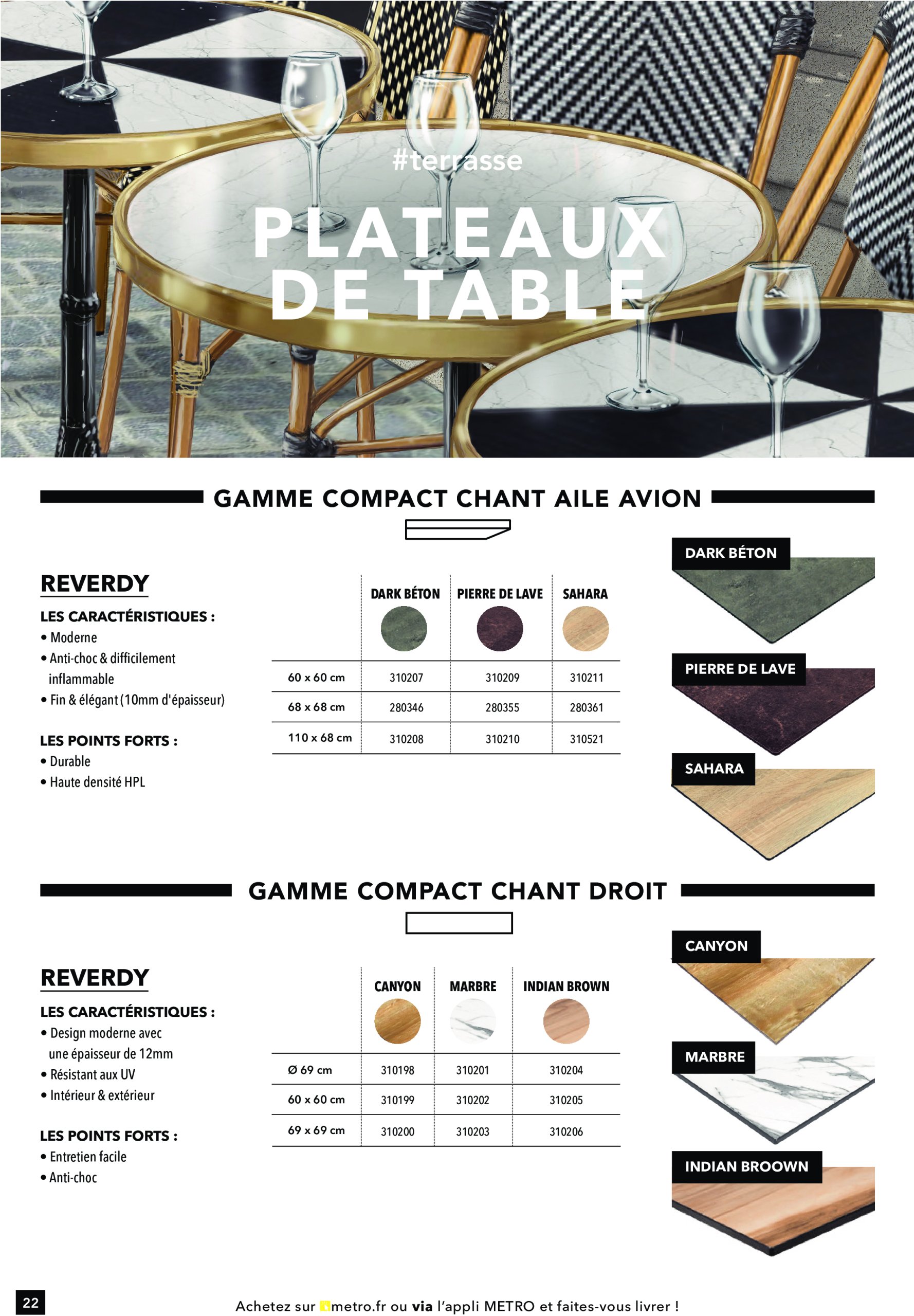 metro - Catalogue Metro - Terrasse édition valable du 30/01 au 01/07 - page: 22