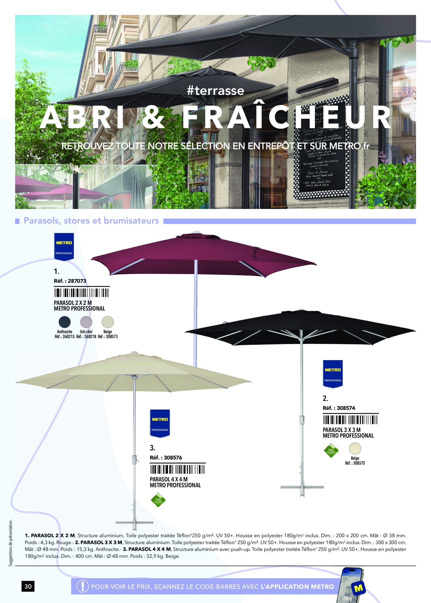 metro - Catalogue Metro - Terrasse édition valable du 30/01 au 01/07 - page: 30