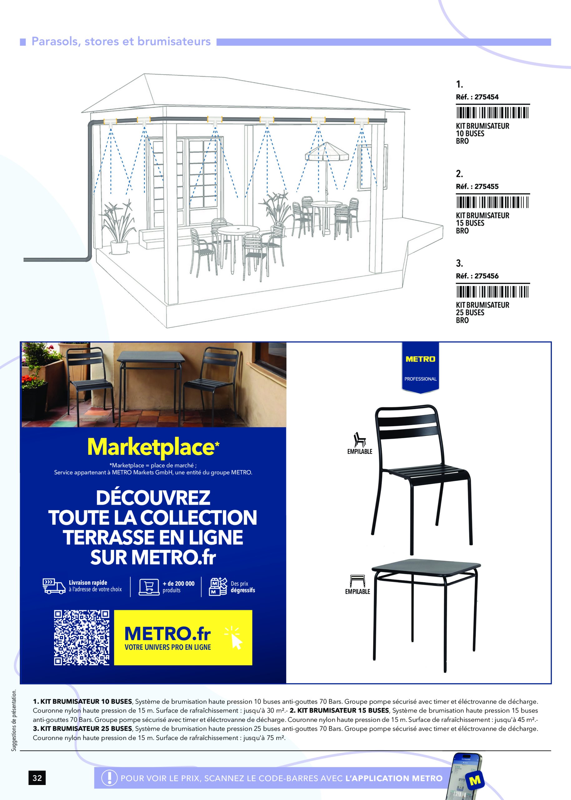 metro - Catalogue Metro - Terrasse édition valable du 30/01 au 01/07 - page: 32